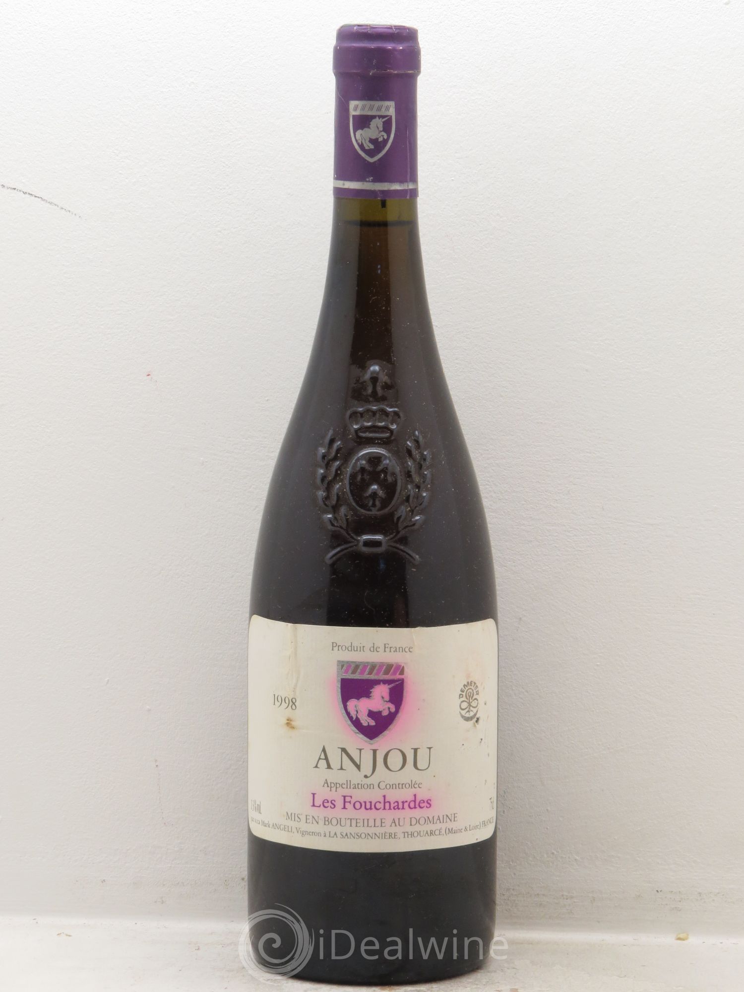 Anjou Les Fourchades Mark Angeli 1998 - Posten von 1 Flasche - 0