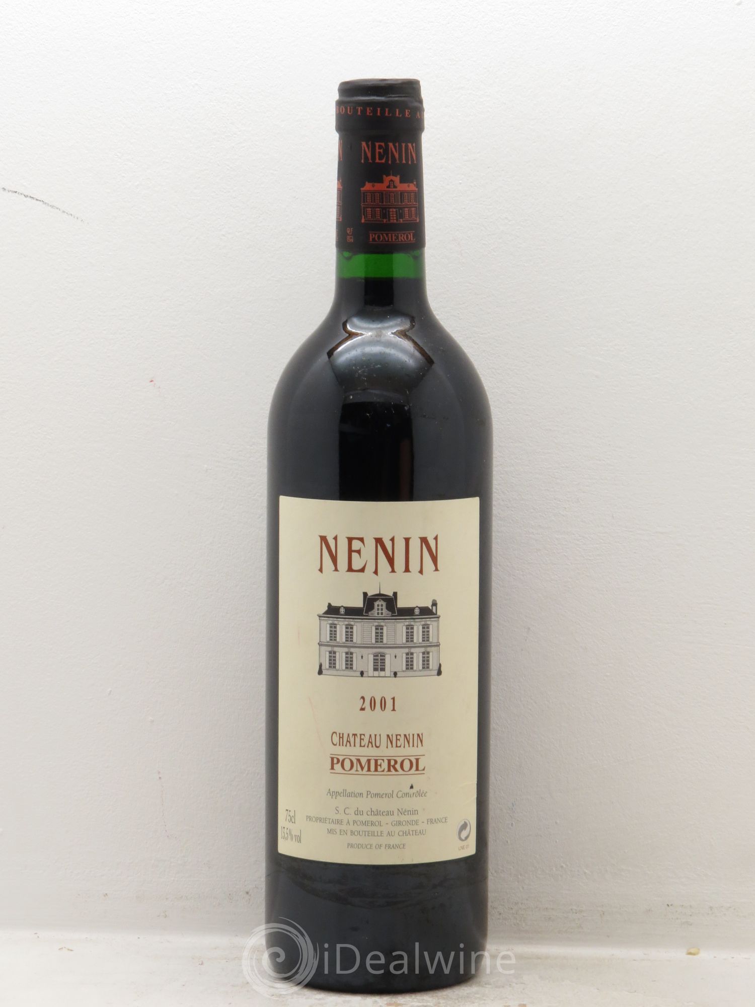 Château Nenin 2001 - Lot de 1 bouteille - 0