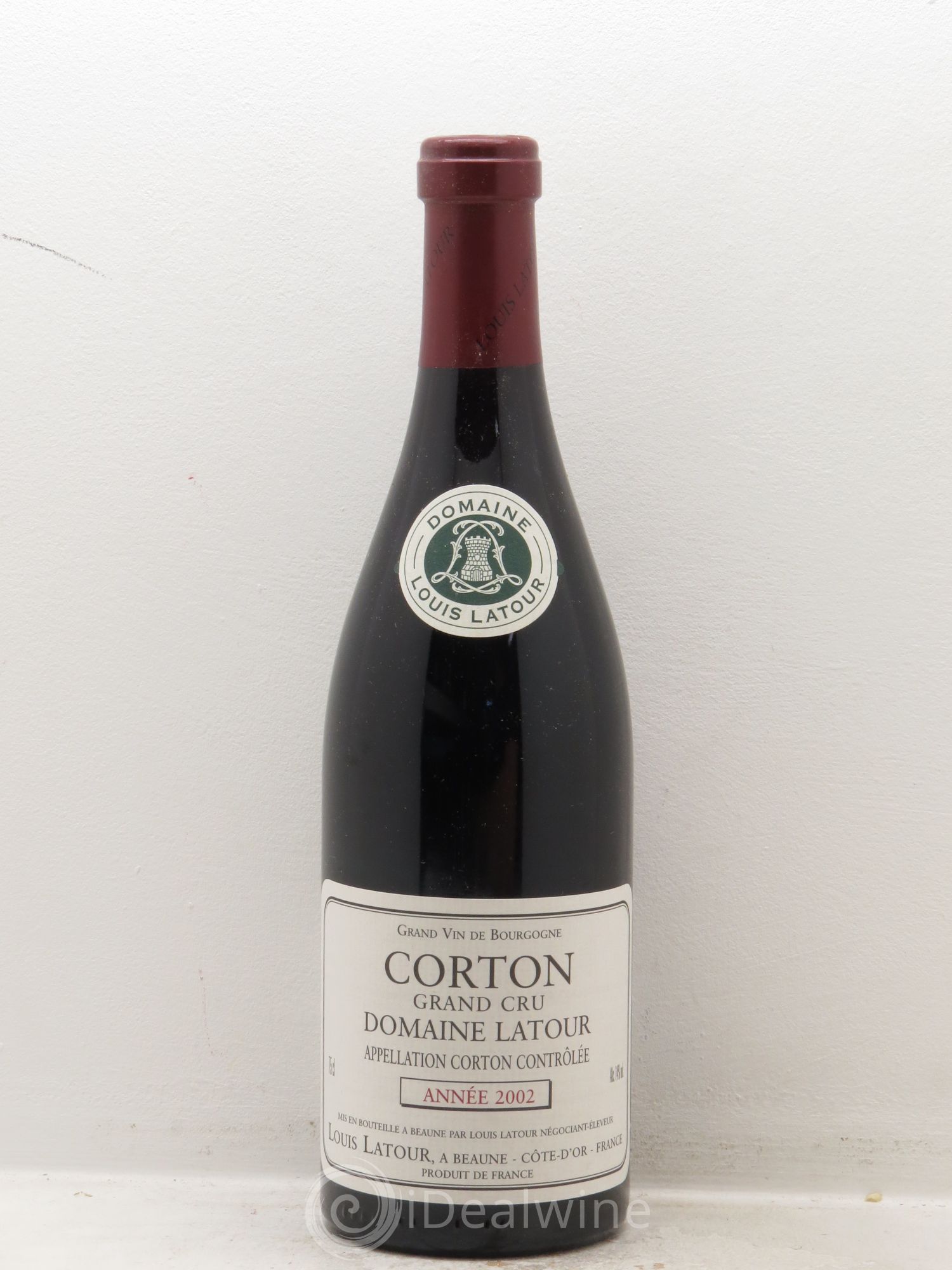 Corton Grand Cru Louis Latour 2002 - Lot de 1 bouteille - 0