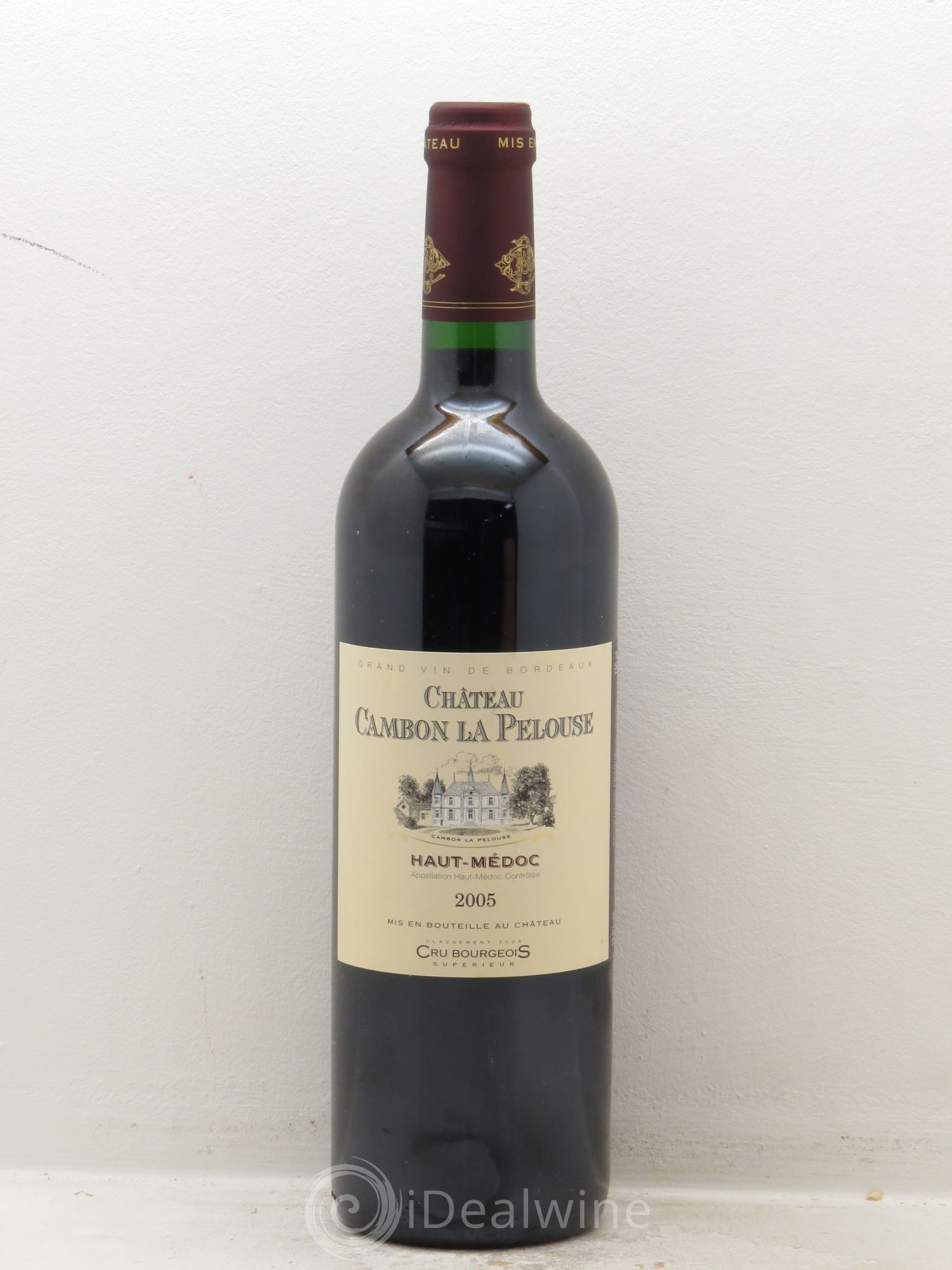 Château Cambon la Pelouse Cru Bourgeois 2005 - Lot de 1 bouteille - 0