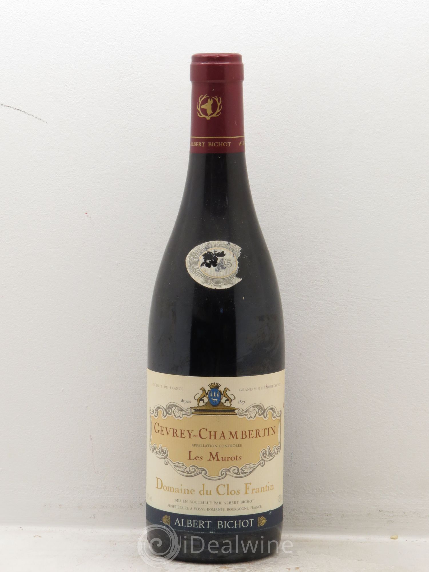Gevrey-Chambertin Les Murots - Domaine du Clos Frantin A.Bichot 2005 - Posten von 1 Flasche - 0