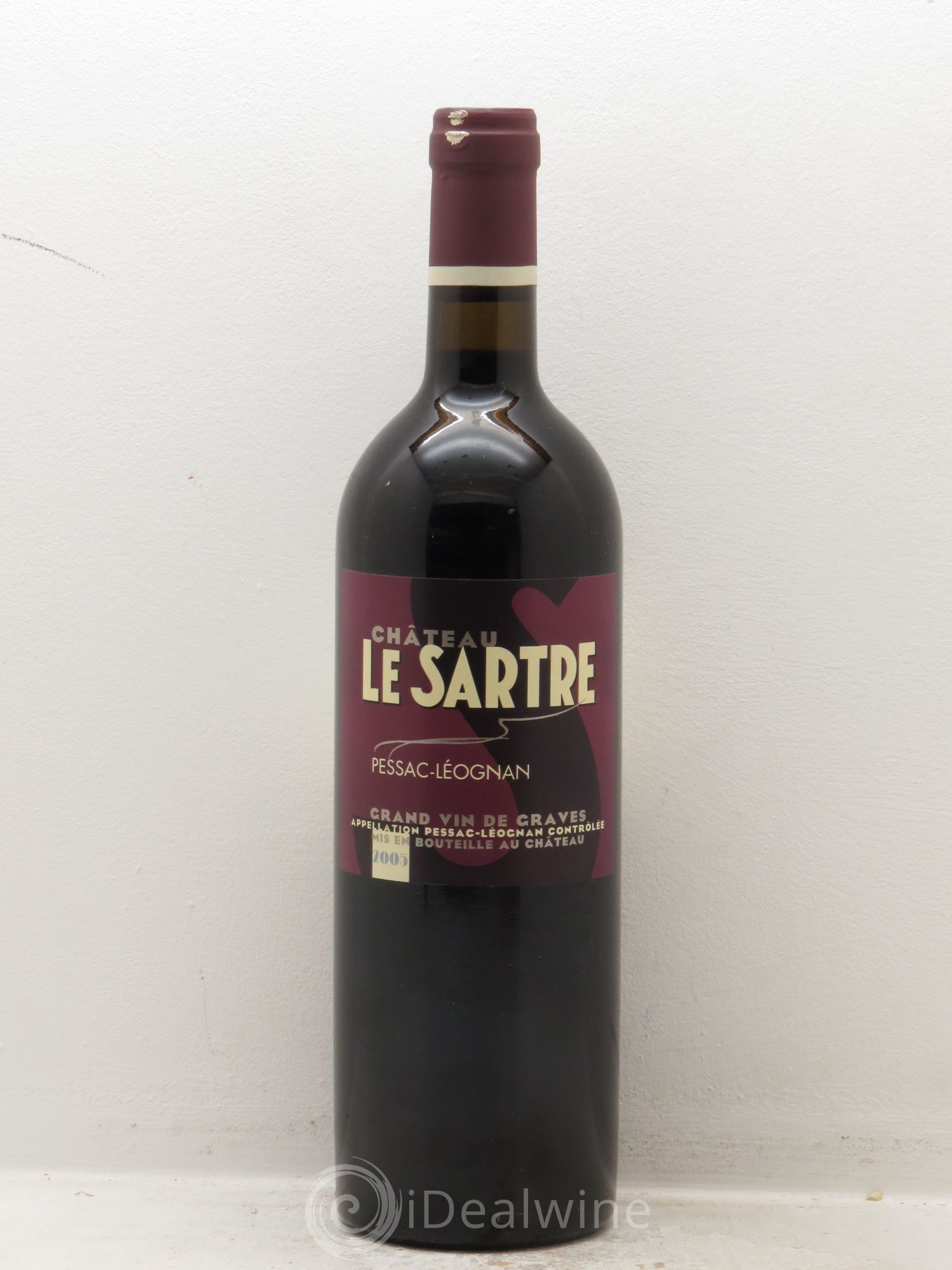Château le Sartre 2005 - Lot de 1 bouteille - 0