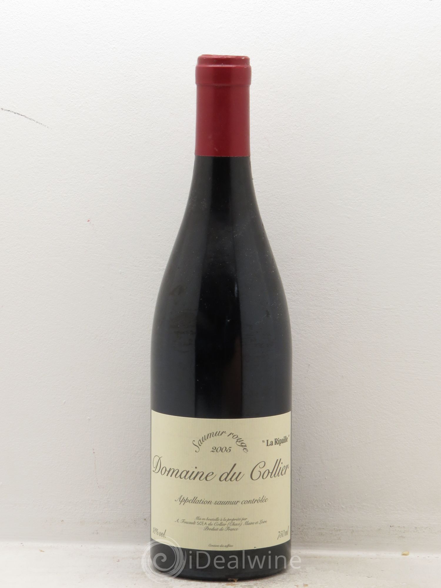 Saumur La Ripaille Domaine du Collier 2005 - Lot de 1 bouteille - 0