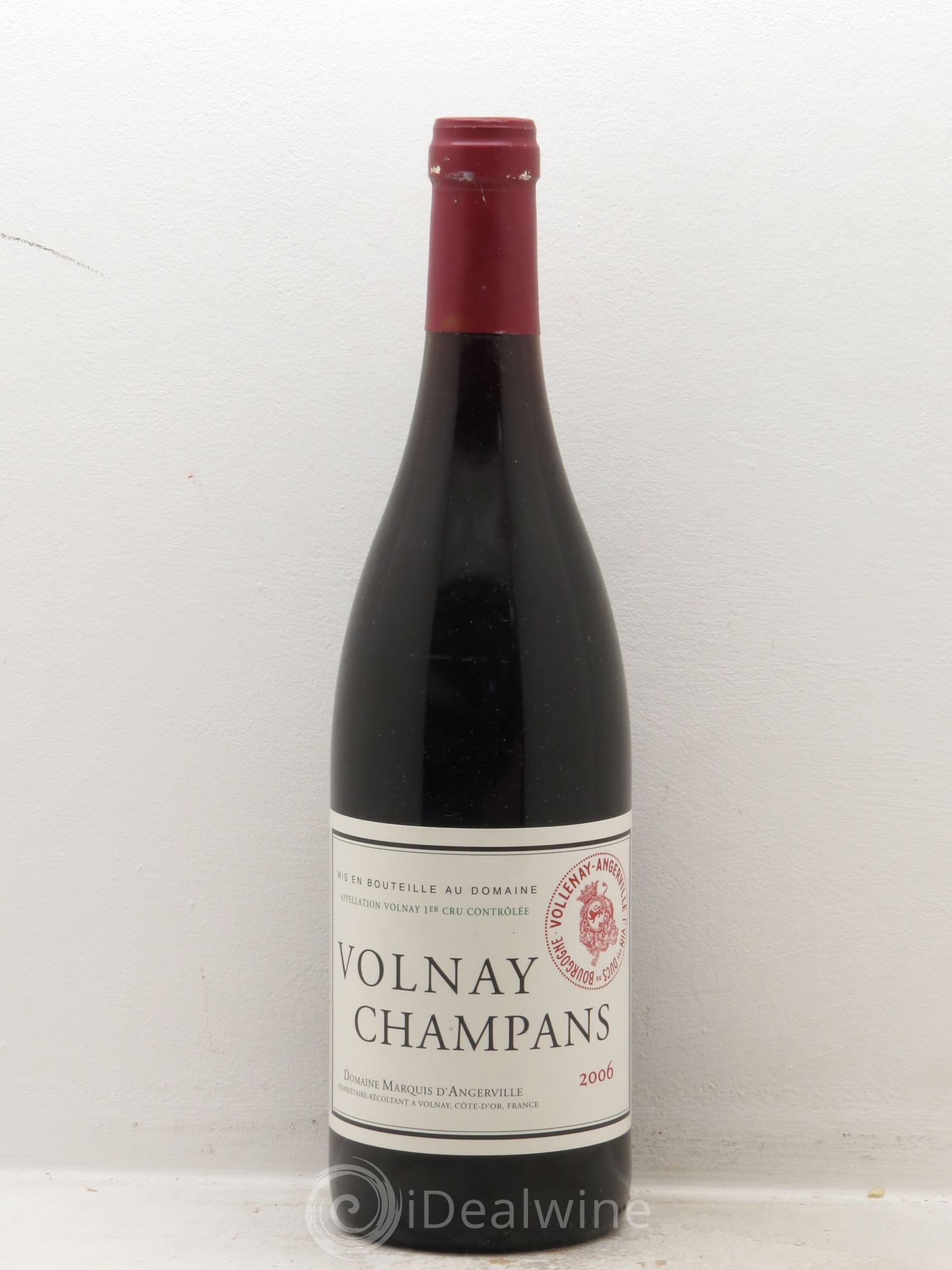 Volnay 1er Cru Champans Marquis d'Angerville (Domaine) 2006 - Lot de 1 bouteille - 0