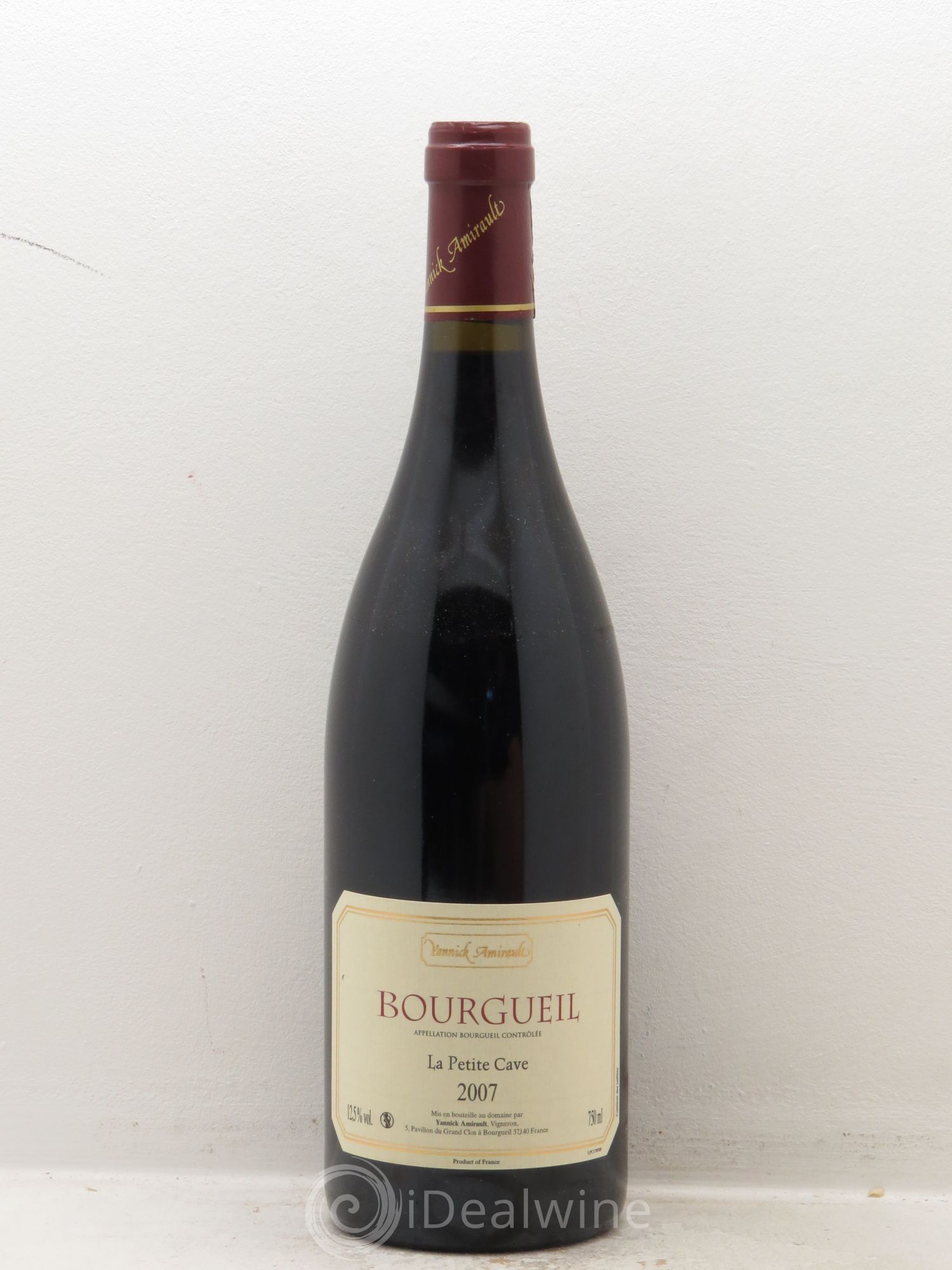 Bourgueil Petite cave Yannick Amirault (Domaine) 2007 - Lot de 1 bouteille - 0