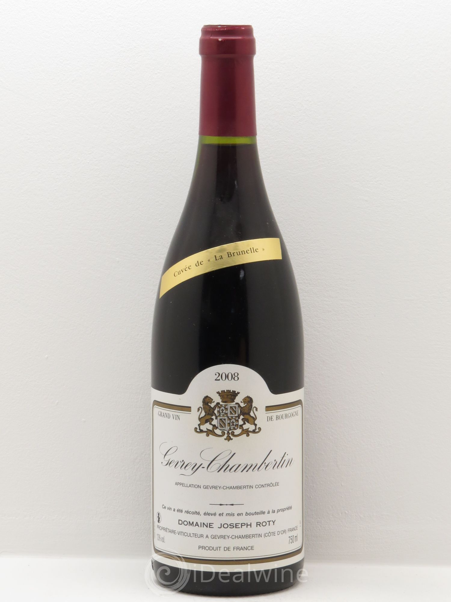 Gevrey-Chambertin Cuvée de la Brunelle - Joseph Roty 2008 - Posten von 1 Flasche - 0
