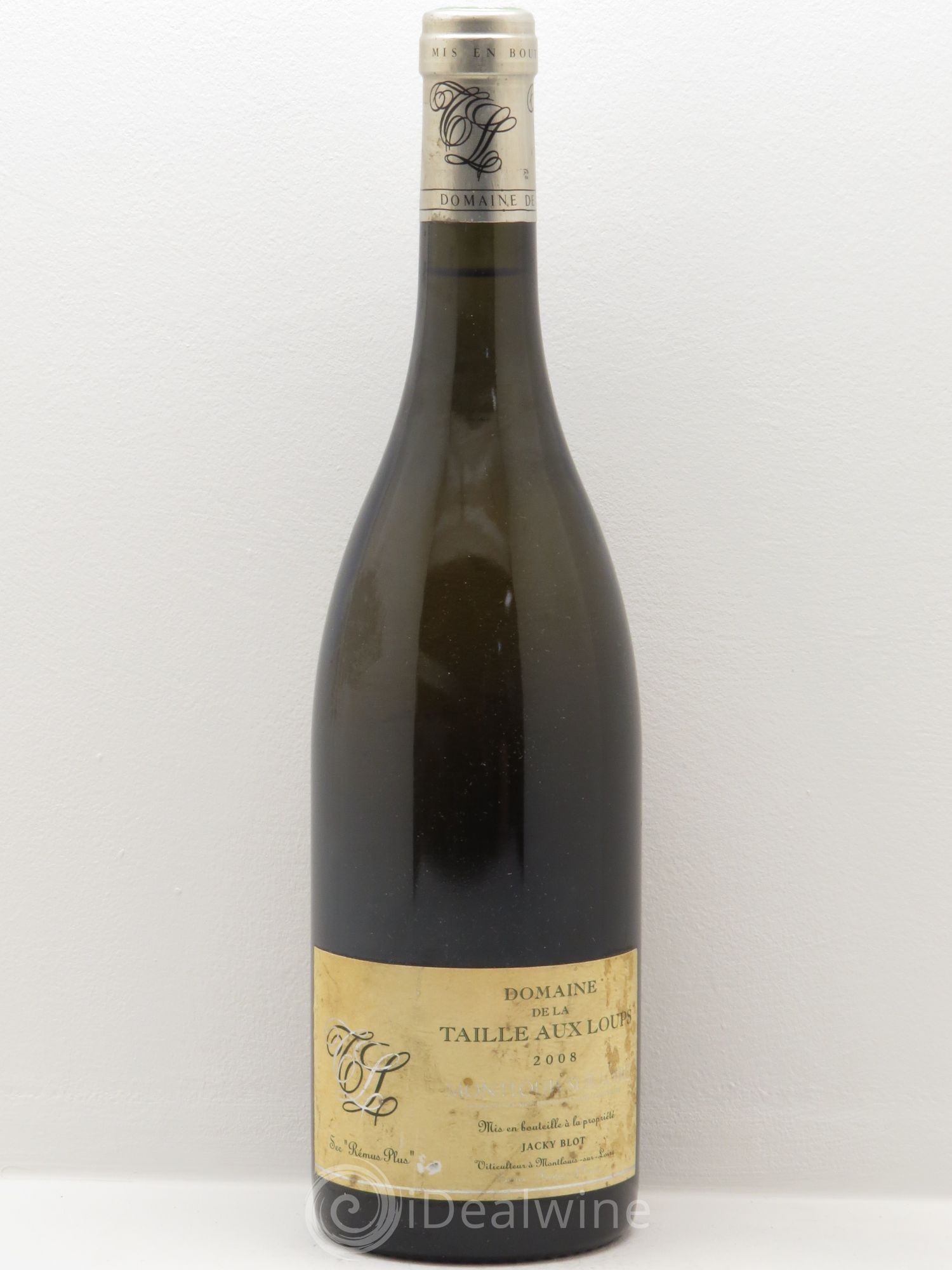 Montlouis-sur-Loire Rémus Plus La Taille aux Loups - Jacky Blot 2008 - Lot de 1 bouteille - 0