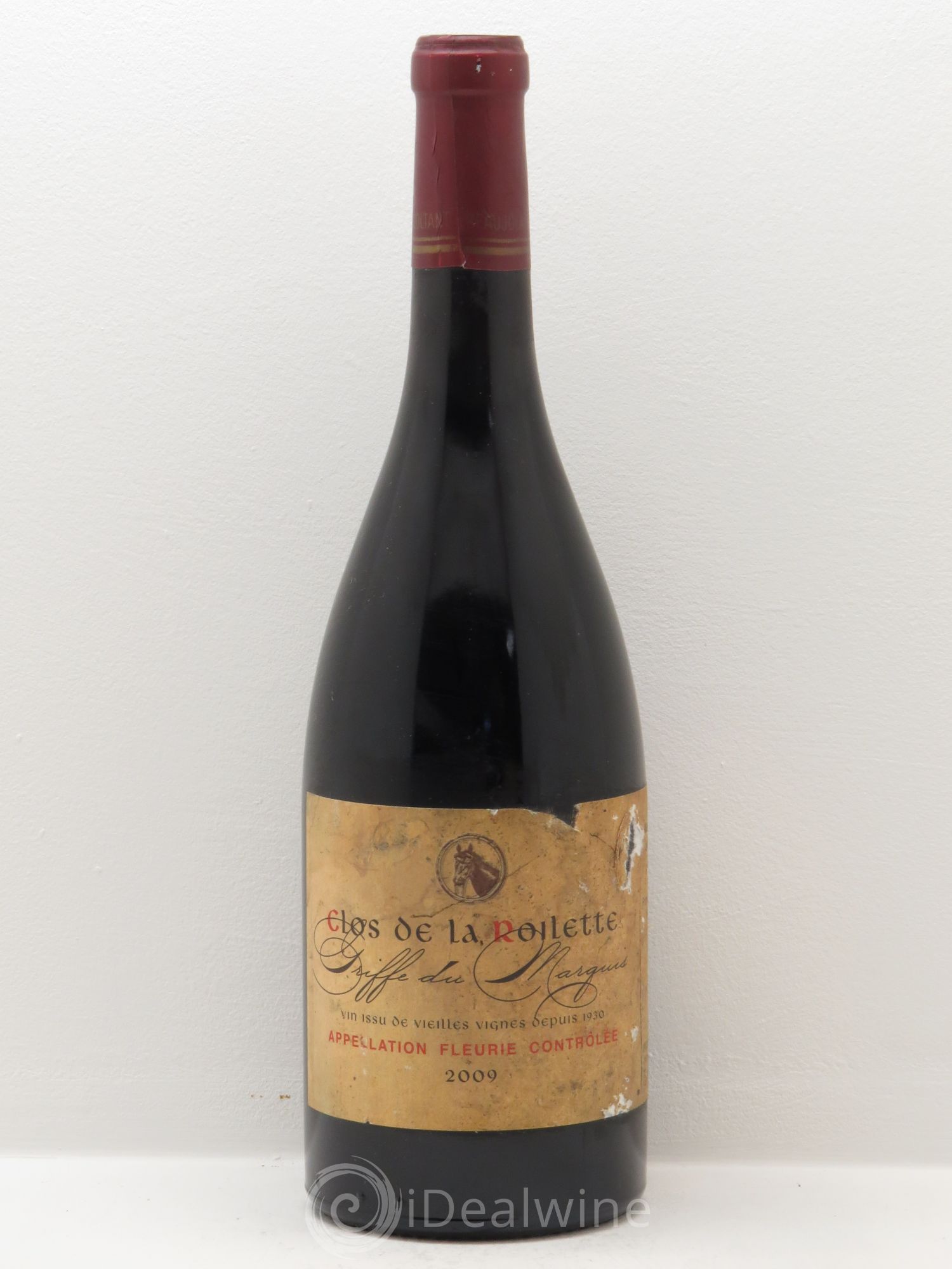Fleurie La Griffe du Marquis - Clos de la Roilette 2009 - Posten von 1 Flasche - 0