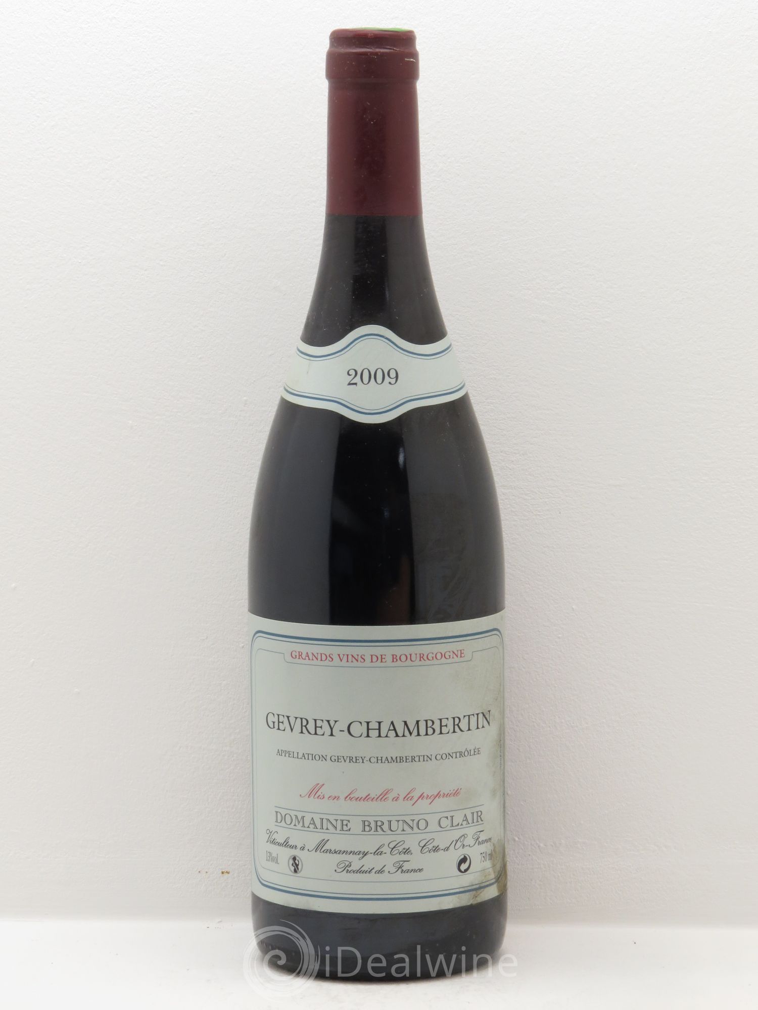 Gevrey-Chambertin Bruno Clair (Domaine) 2009 - Lot de 1 bouteille - 0