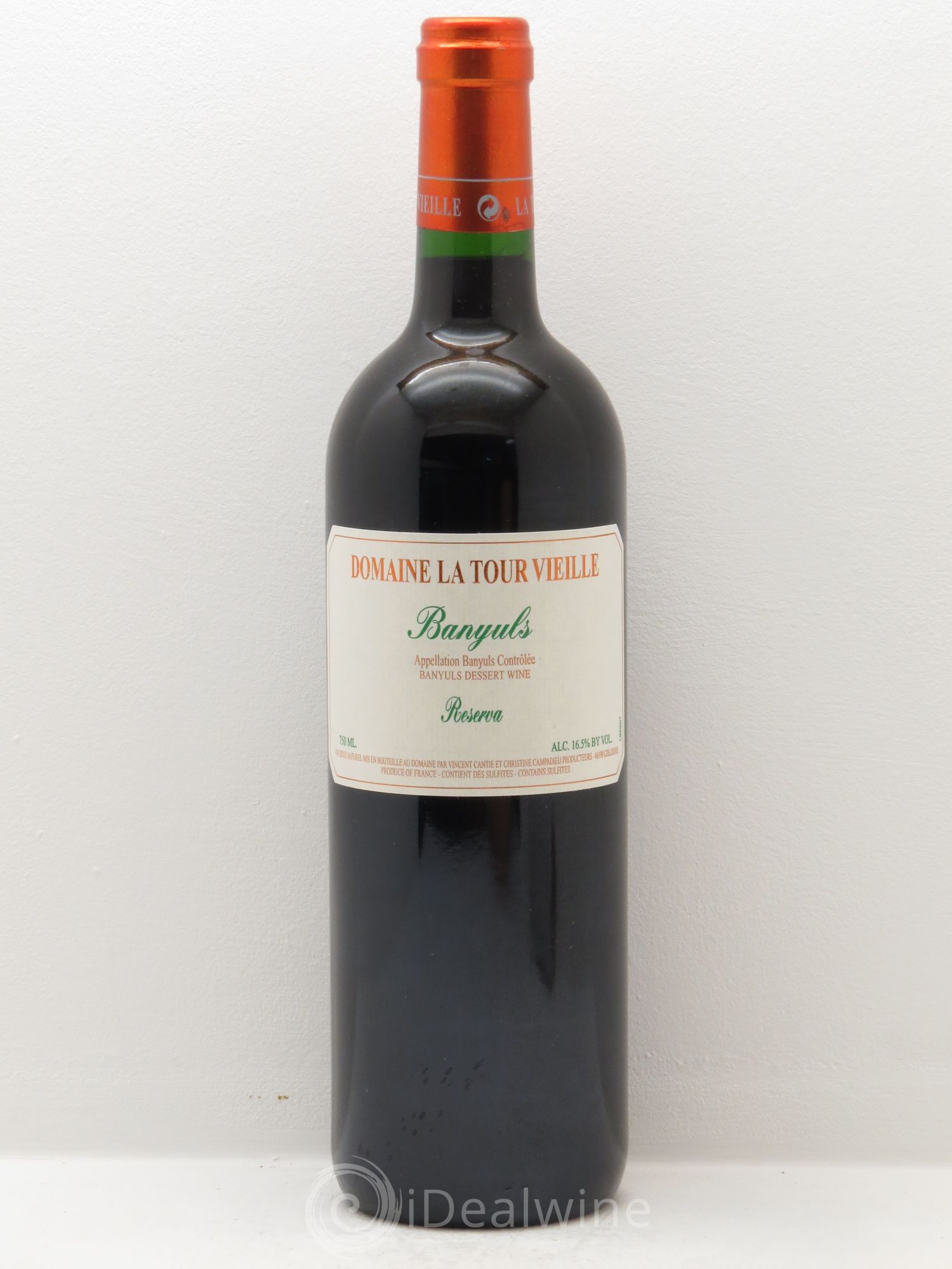 Banyuls Reserva Domaine de la Tour Vieille - Posten von 1 Flasche - 0