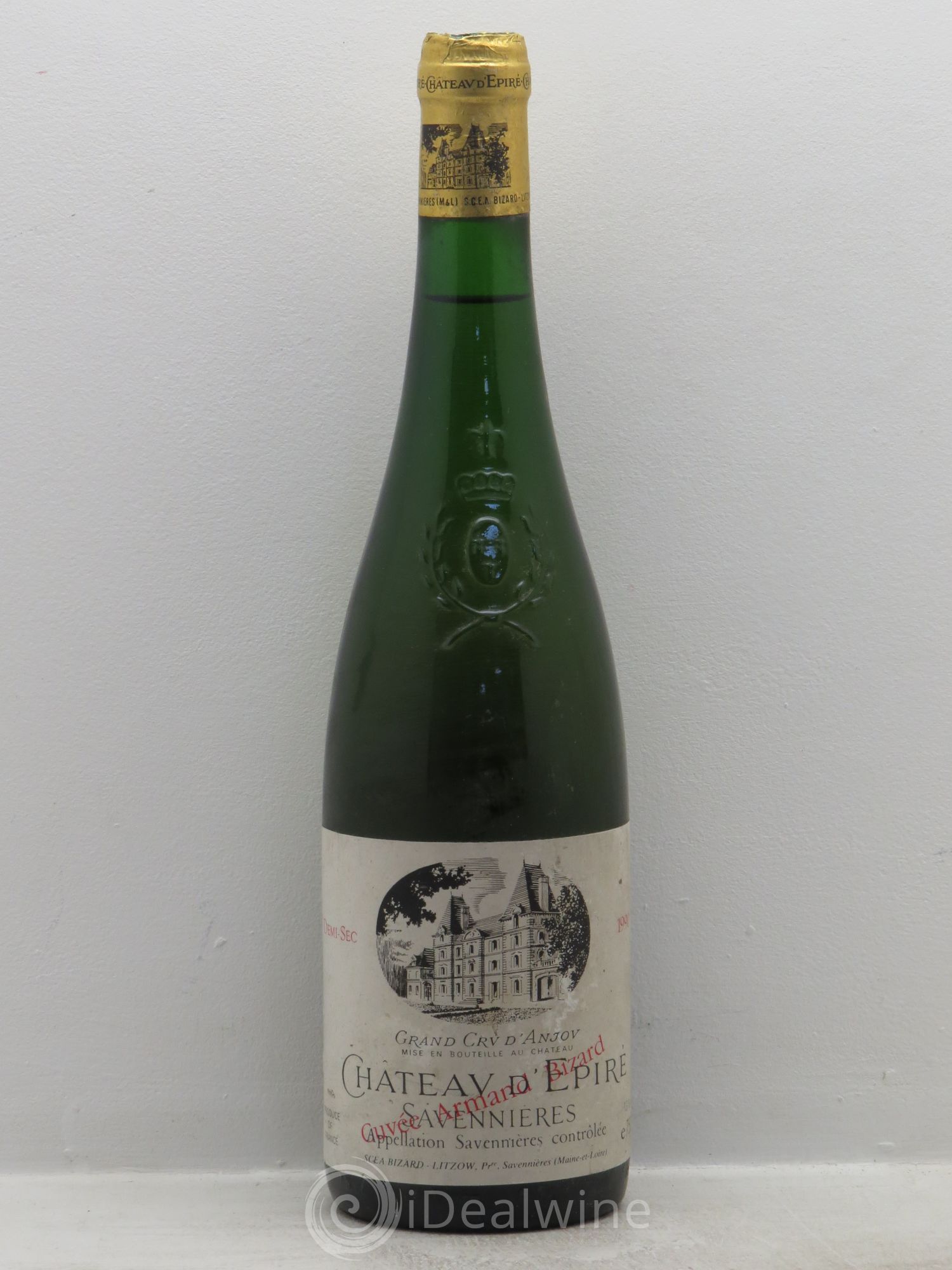 Savennières Cuvée Armand Bizard demis sec(sans prix de réserve) 1990 - Posten von 1 Flasche - 0