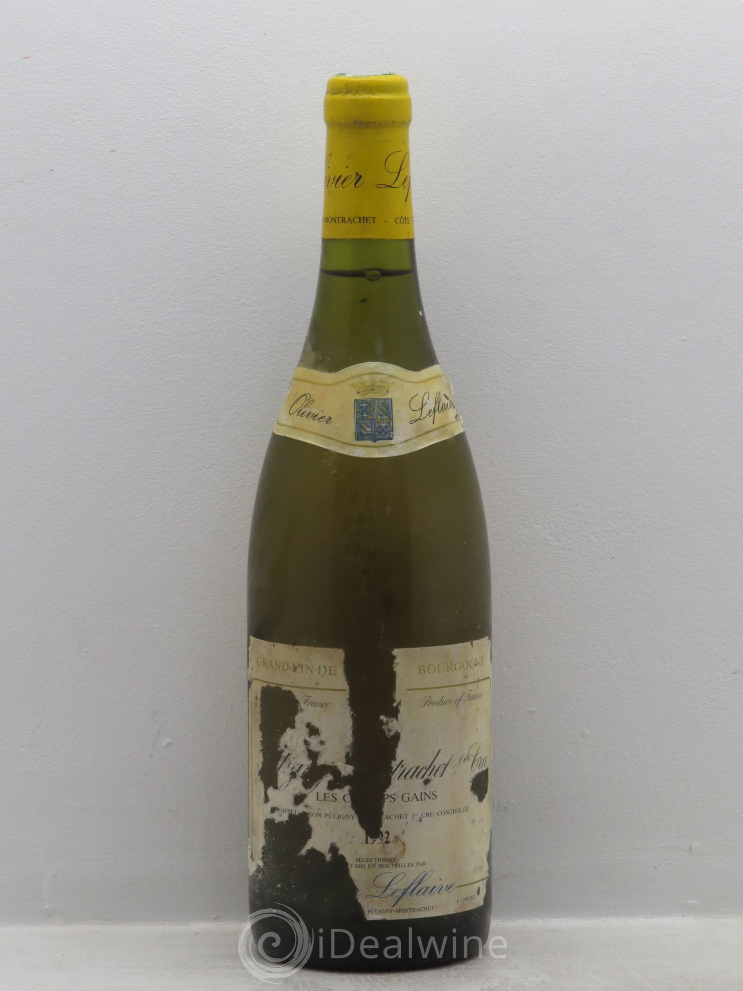 Puligny-Montrachet 1er Cru 1992 - Lot de 1 bouteille - 0