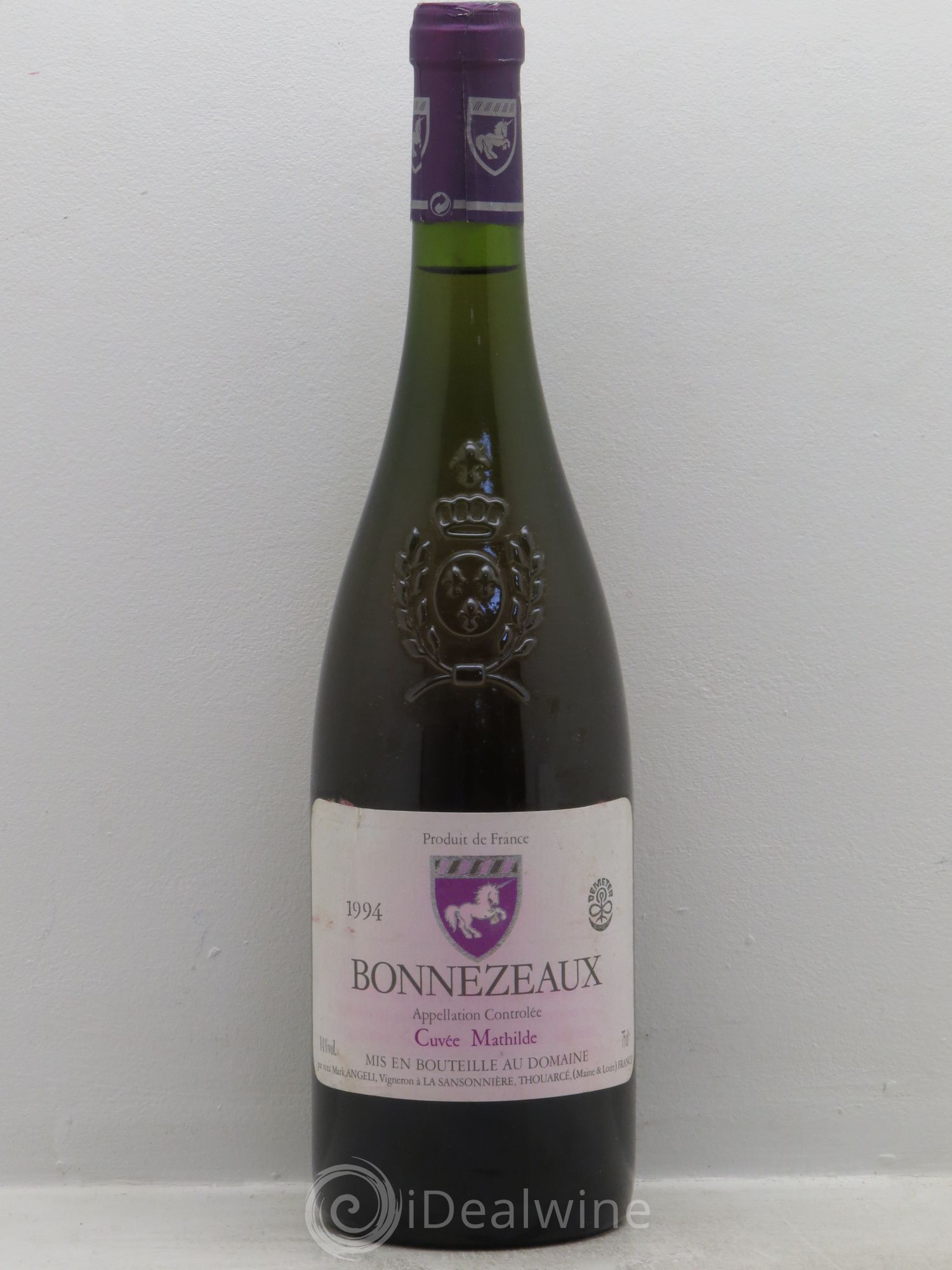 Bonnezeaux Mark Angeli (Domaine) - Ferme de la Sansonnière Cuvée Mathilde la Sansonnière 1994 - Lot de 1 bouteille - 0