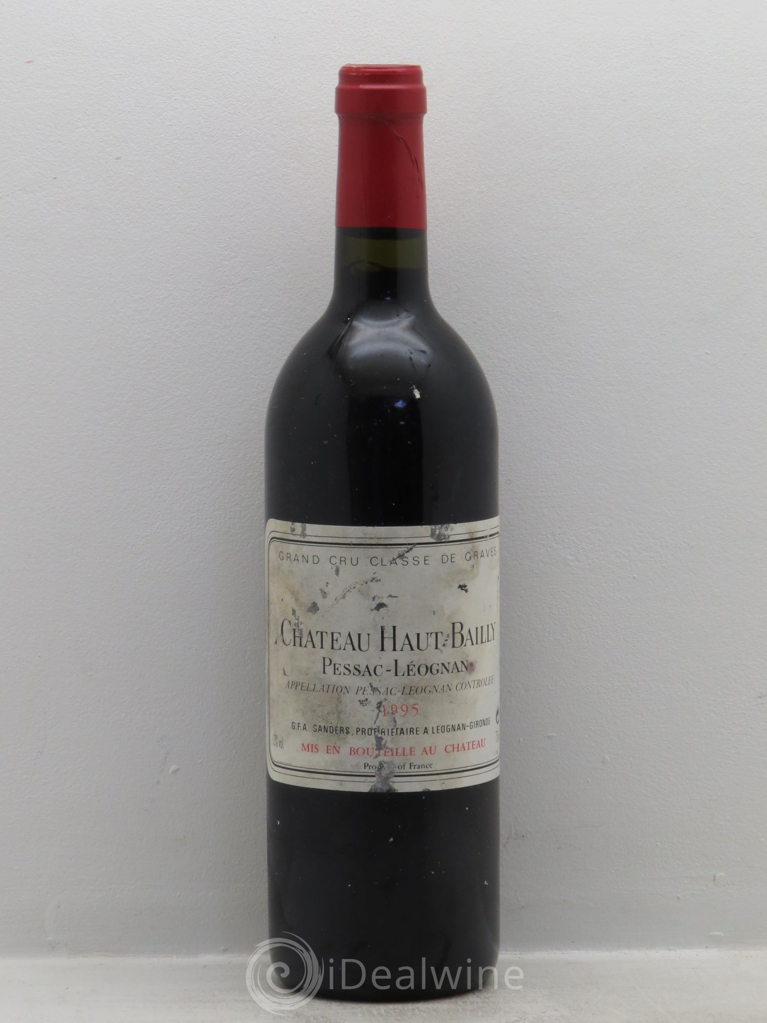 Château Haut-Bailly Cru Classé de Graves 1995 - Lot de 1 bouteille - 0