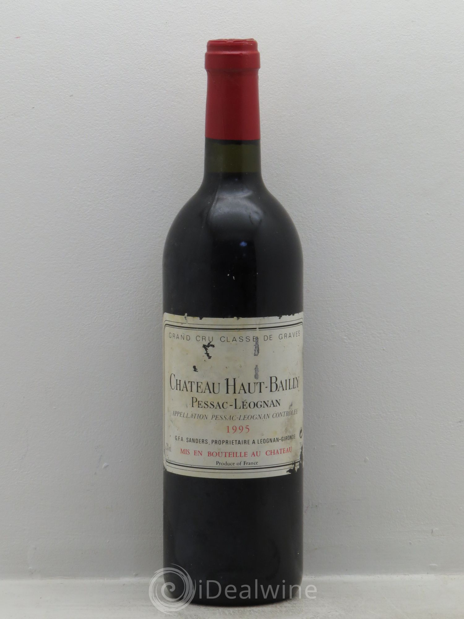 Château Haut-Bailly Cru Classé de Graves 1995 - Lot de 1 bouteille - 0
