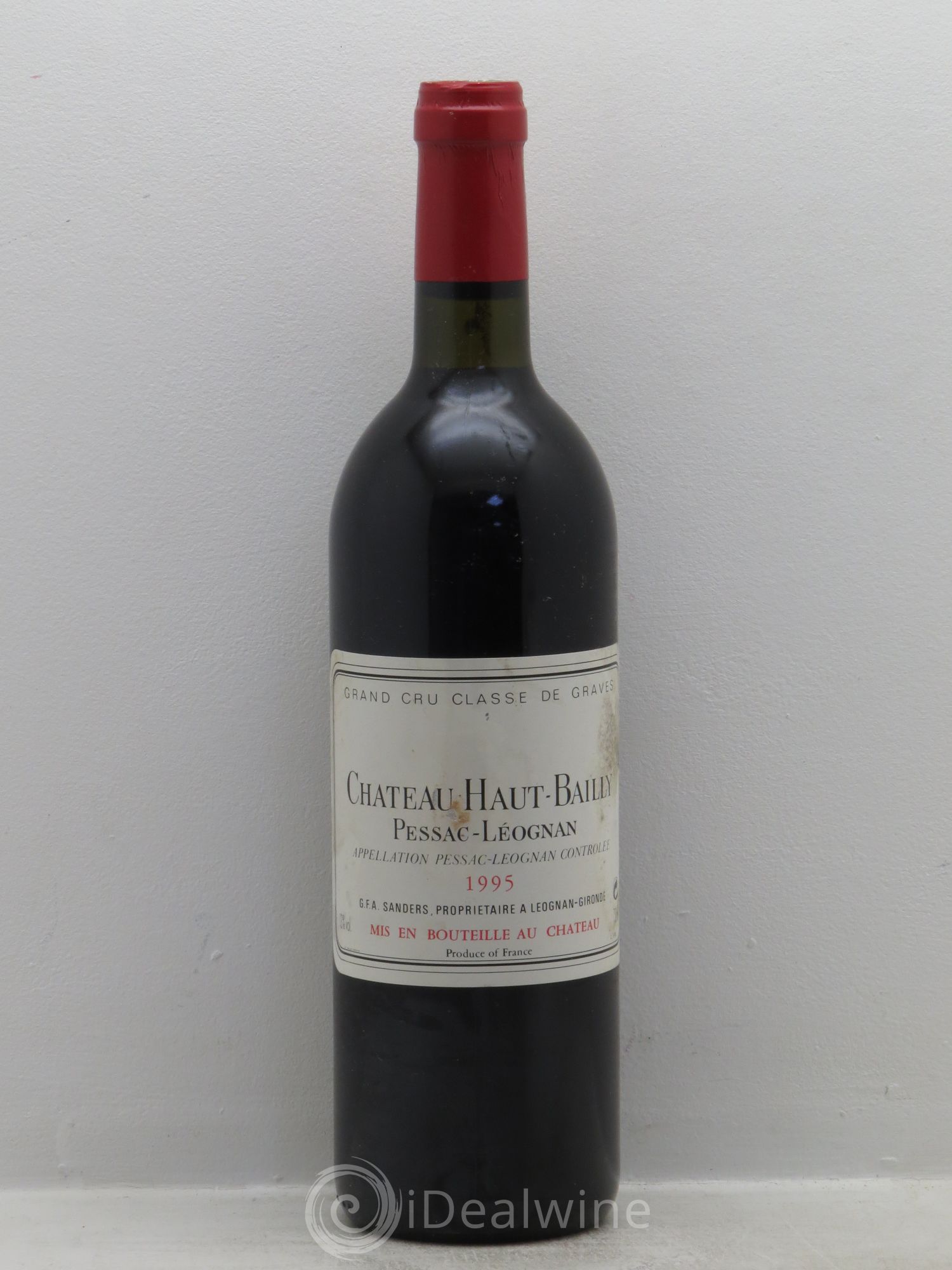 Château Haut-Bailly Cru Classé de Graves 1995 - Lot de 1 bouteille - 0