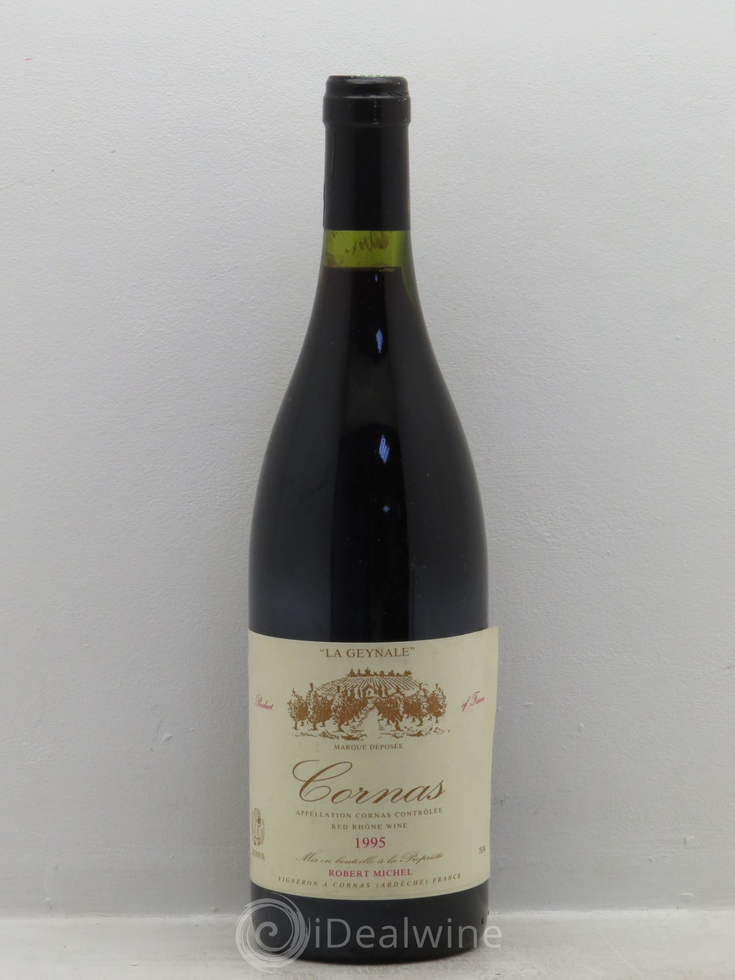 Cornas La Geynale Robert Michel 1995 - Lot de 1 bouteille - 0