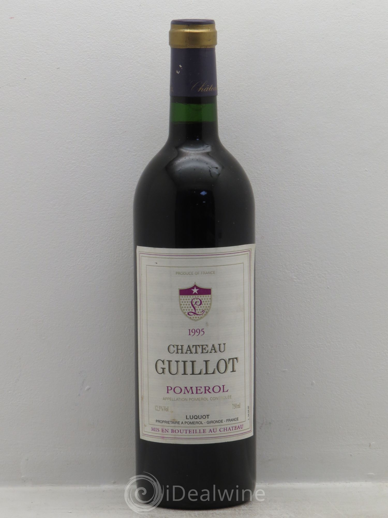 Château Guillot 1995 - Lot de 1 bouteille - 0
