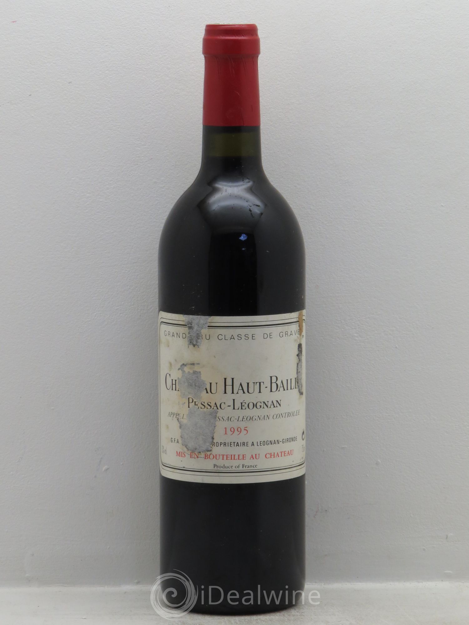Château Haut-Bailly Cru Classé de Graves 1995 - Lot de 1 bouteille - 0