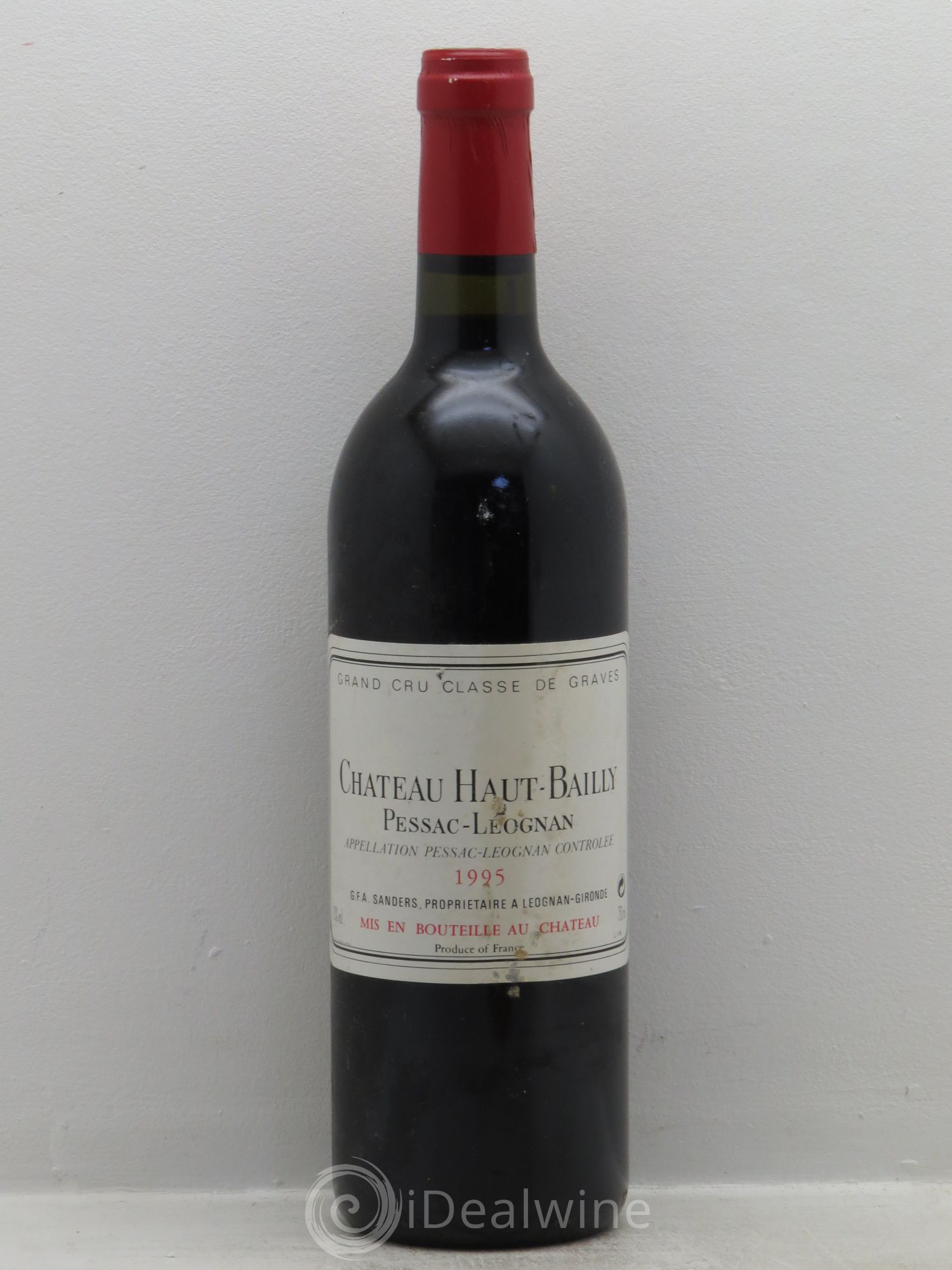 Château Haut-Bailly Cru Classé de Graves 1995 - Lot de 1 bouteille - 0