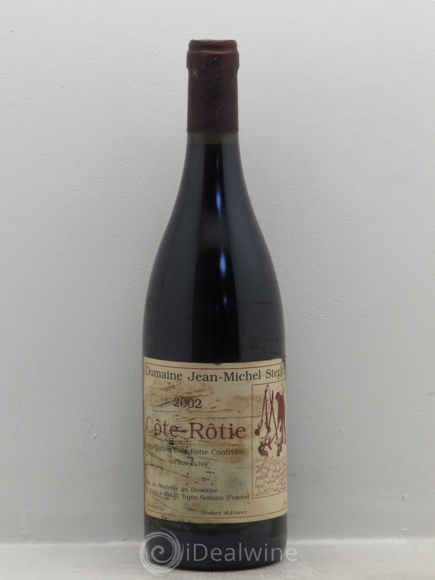 Côte-Rôtie Jean-Michel Stephan 2002 - Lot de 1 bouteille - 0