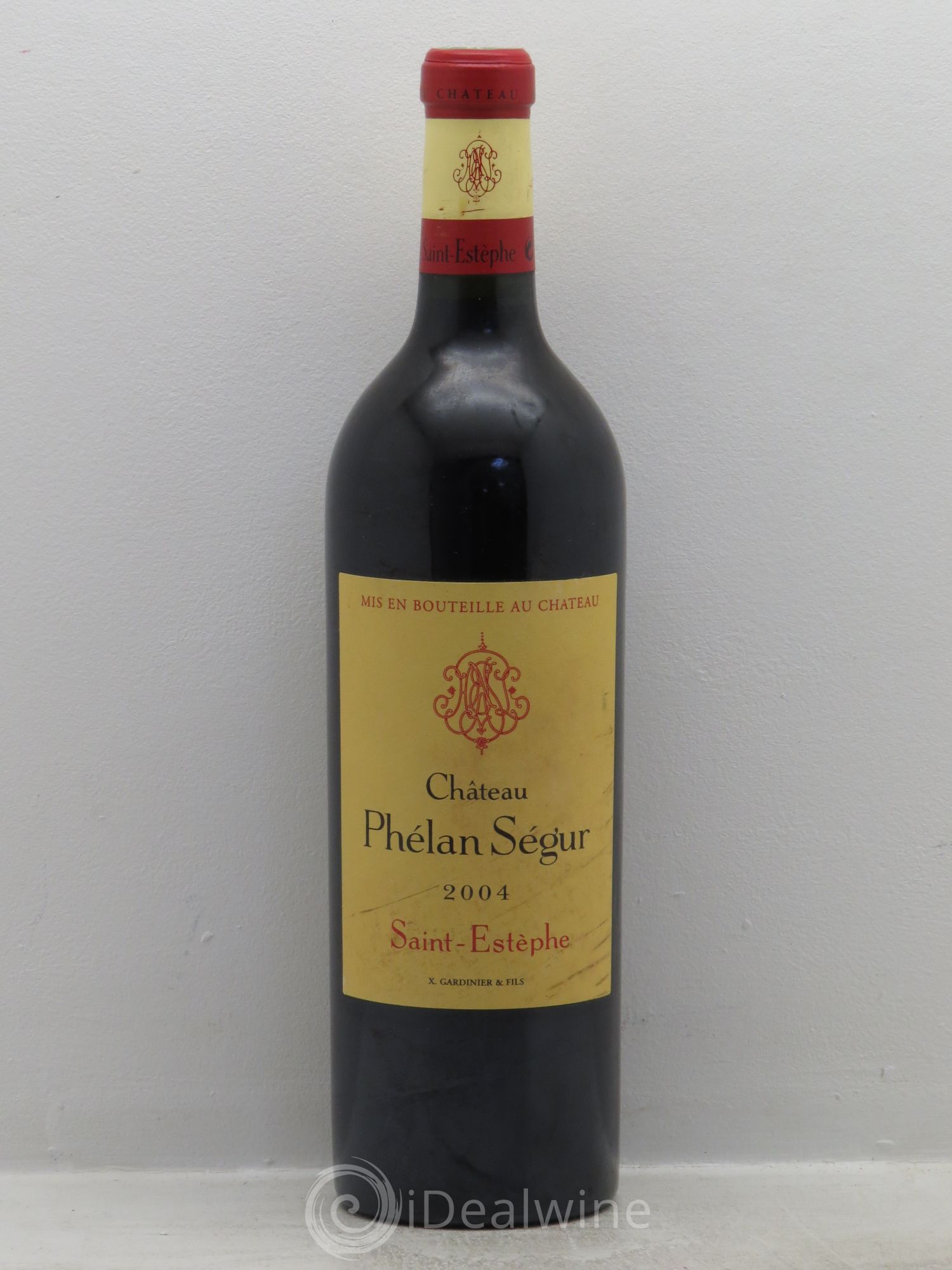 Château Phélan Ségur 2004 - Lot de 1 bouteille - 0