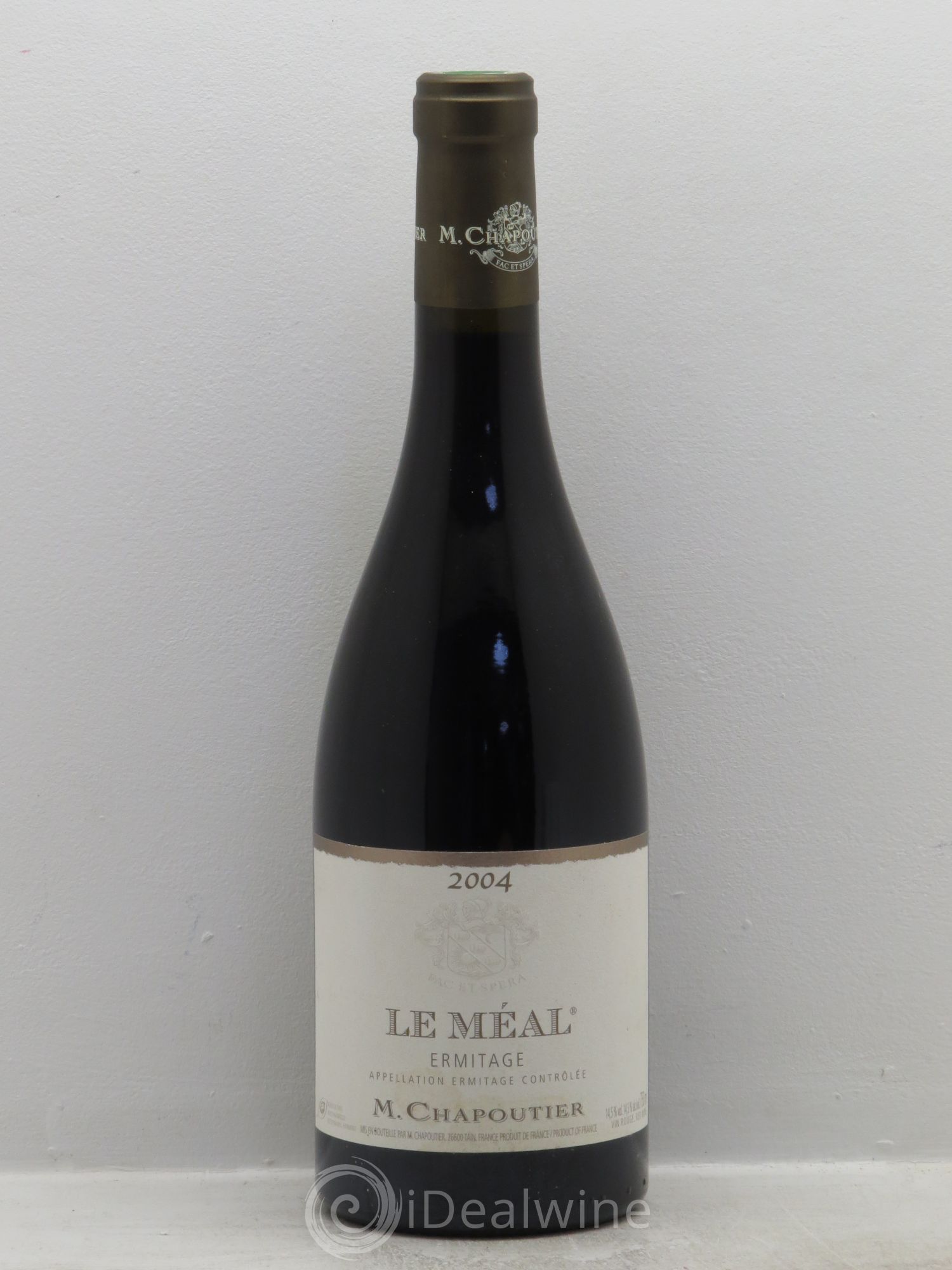 Hermitage Ermitage Le Méal Chapoutier 2004 - Lot de 1 bouteille - 0