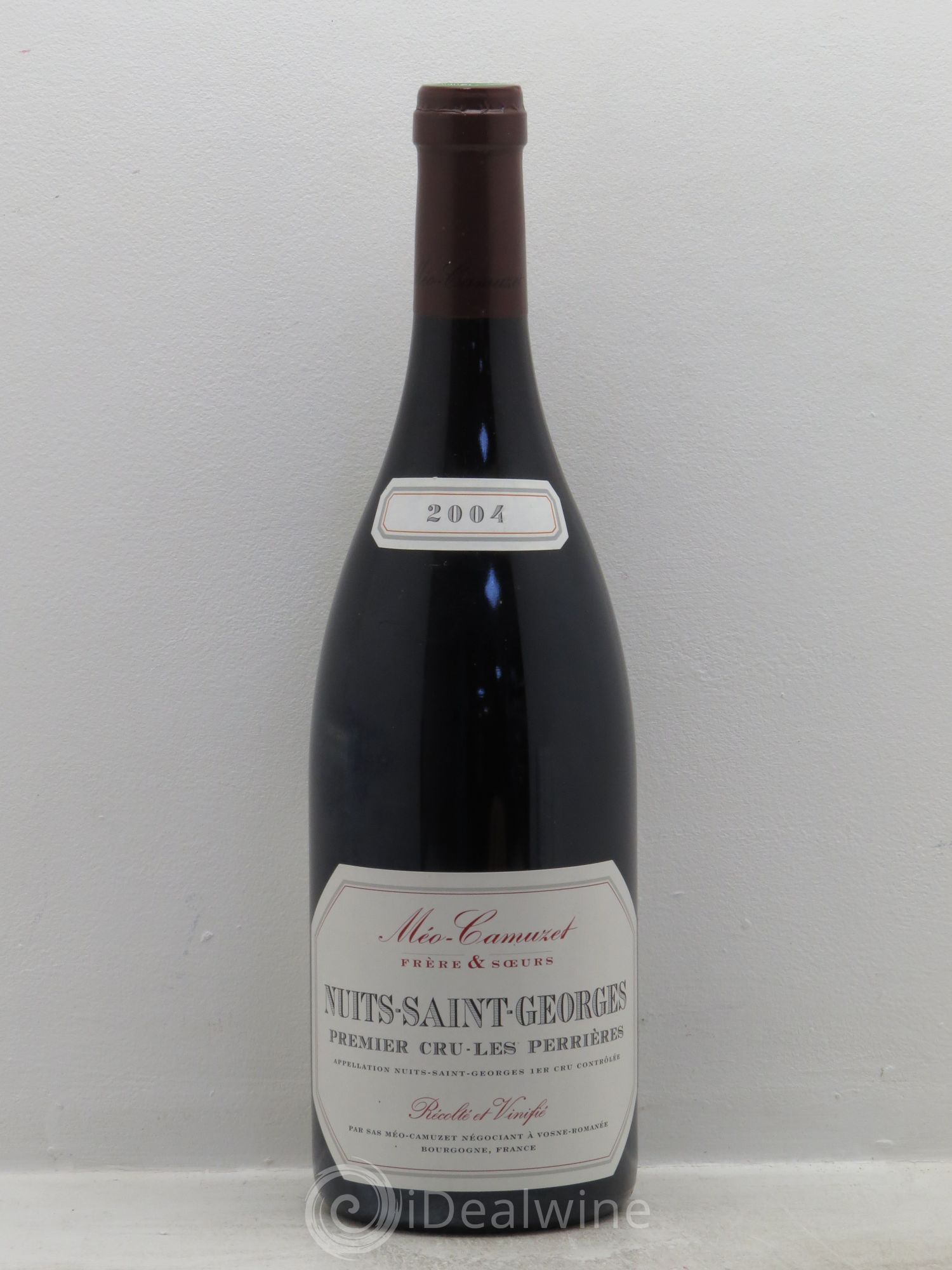 Nuits-Saint-Georges 1er Cru Les Perrières Méo-Camuzet (Frère & Soeurs) 2004 - Lot de 1 bouteille - 0