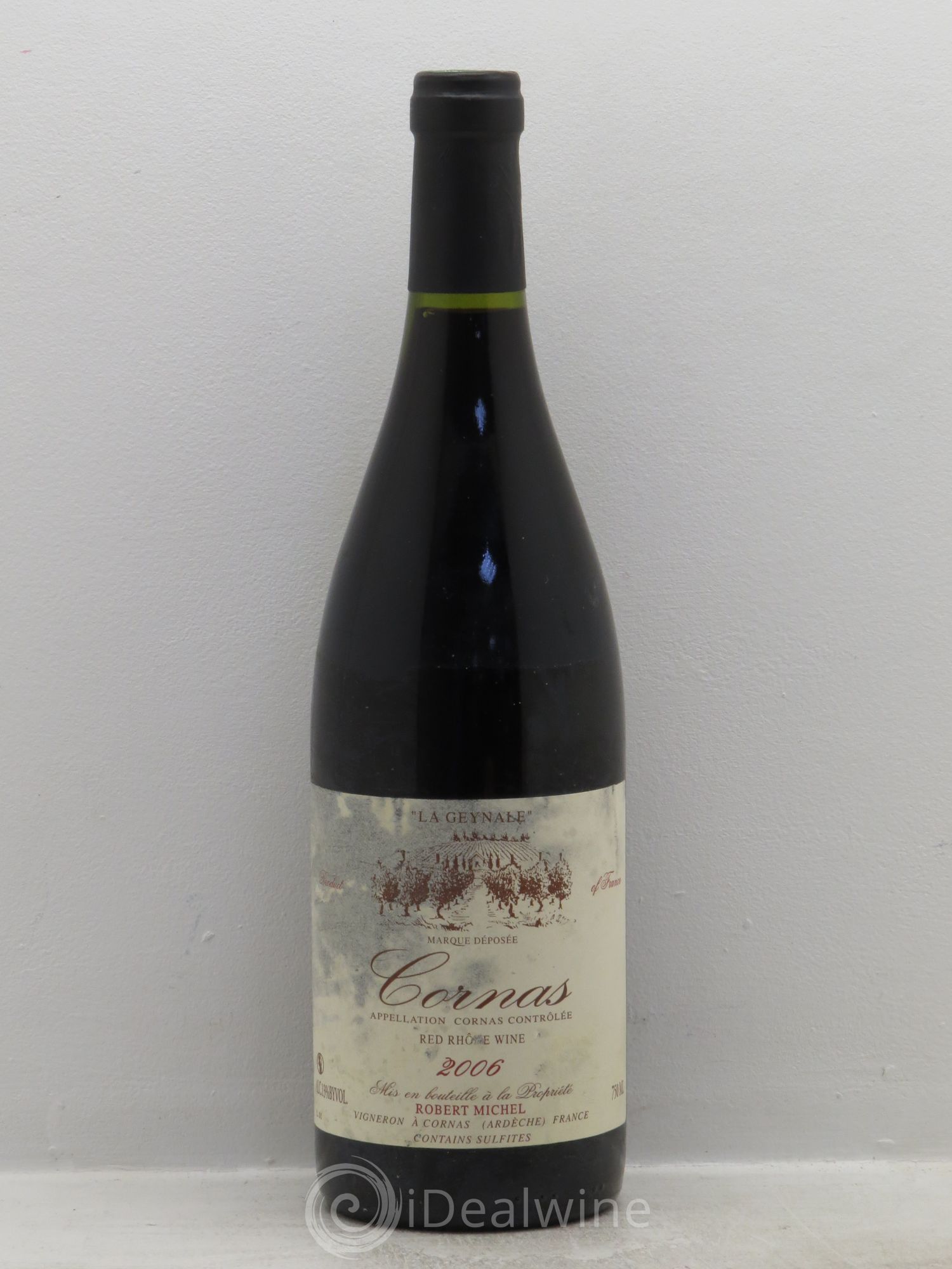 Cornas La Geynale Robert Michel 2006 - Lot de 1 bouteille - 0