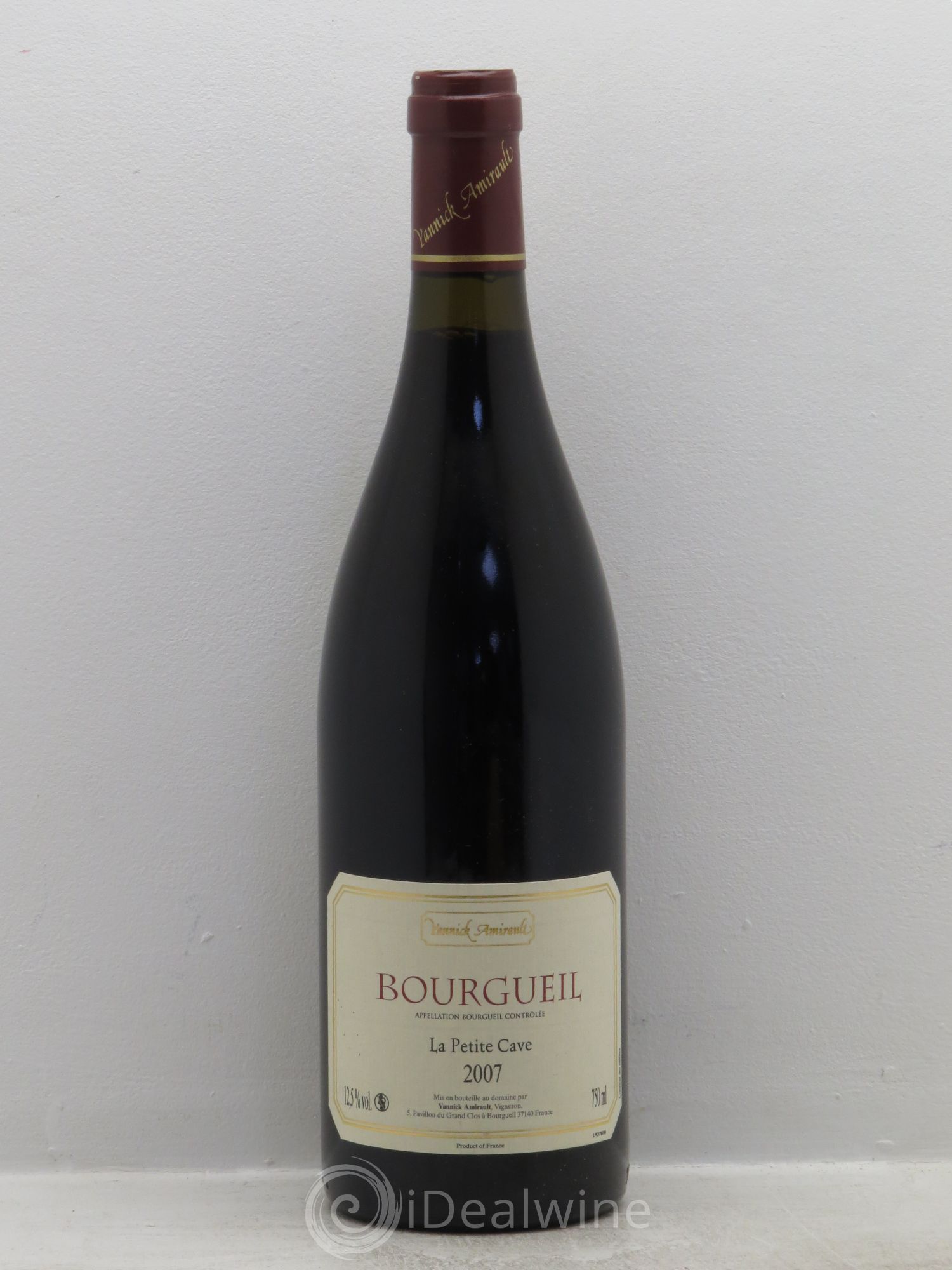 Bourgueil Petite cave Yannick Amirault (Domaine) 2007 - Lot de 1 bouteille - 0