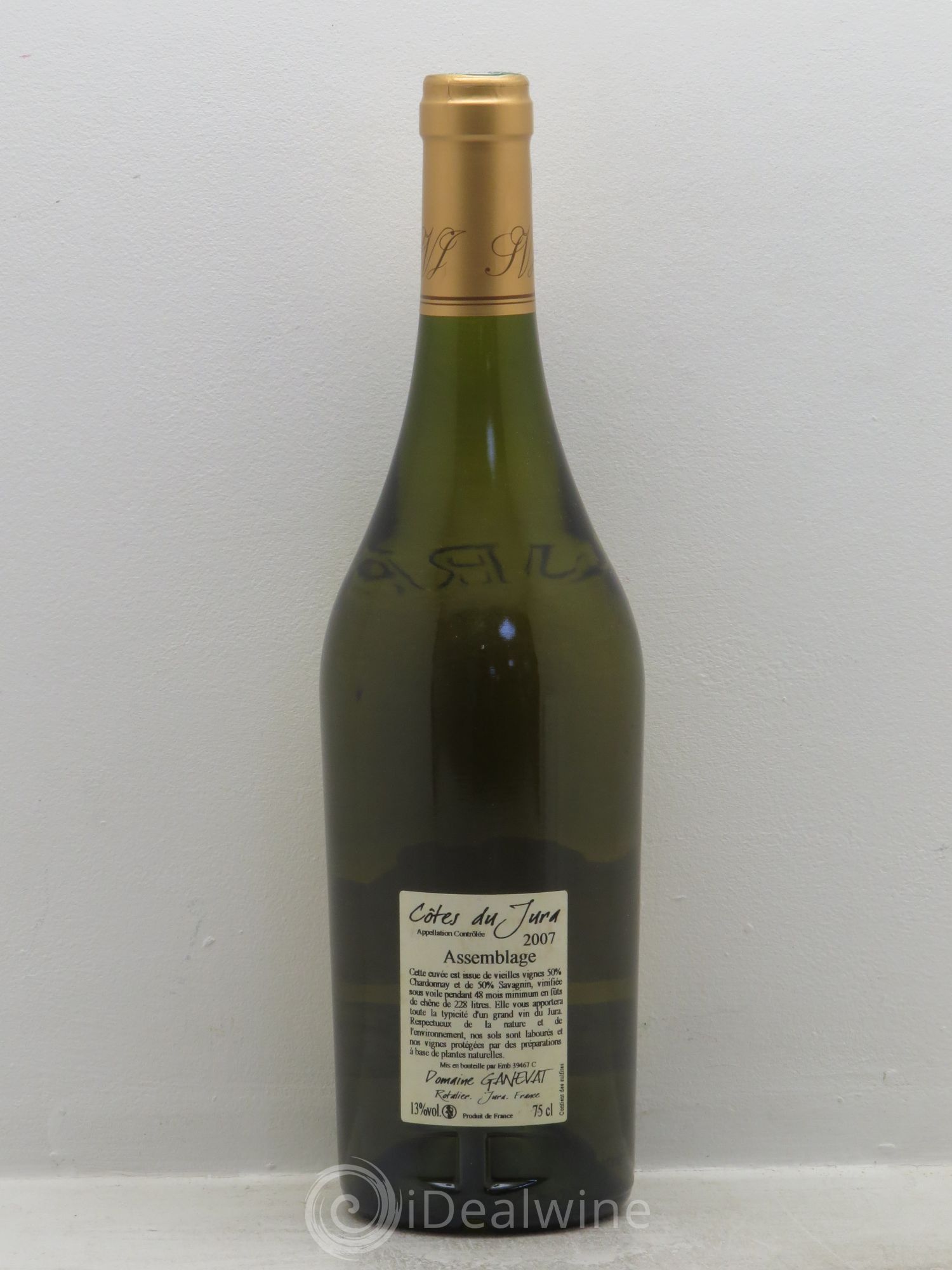 Côtes du Jura Cuvée de Garde Ganevat 2007 - Posten von 1 Flasche - 1
