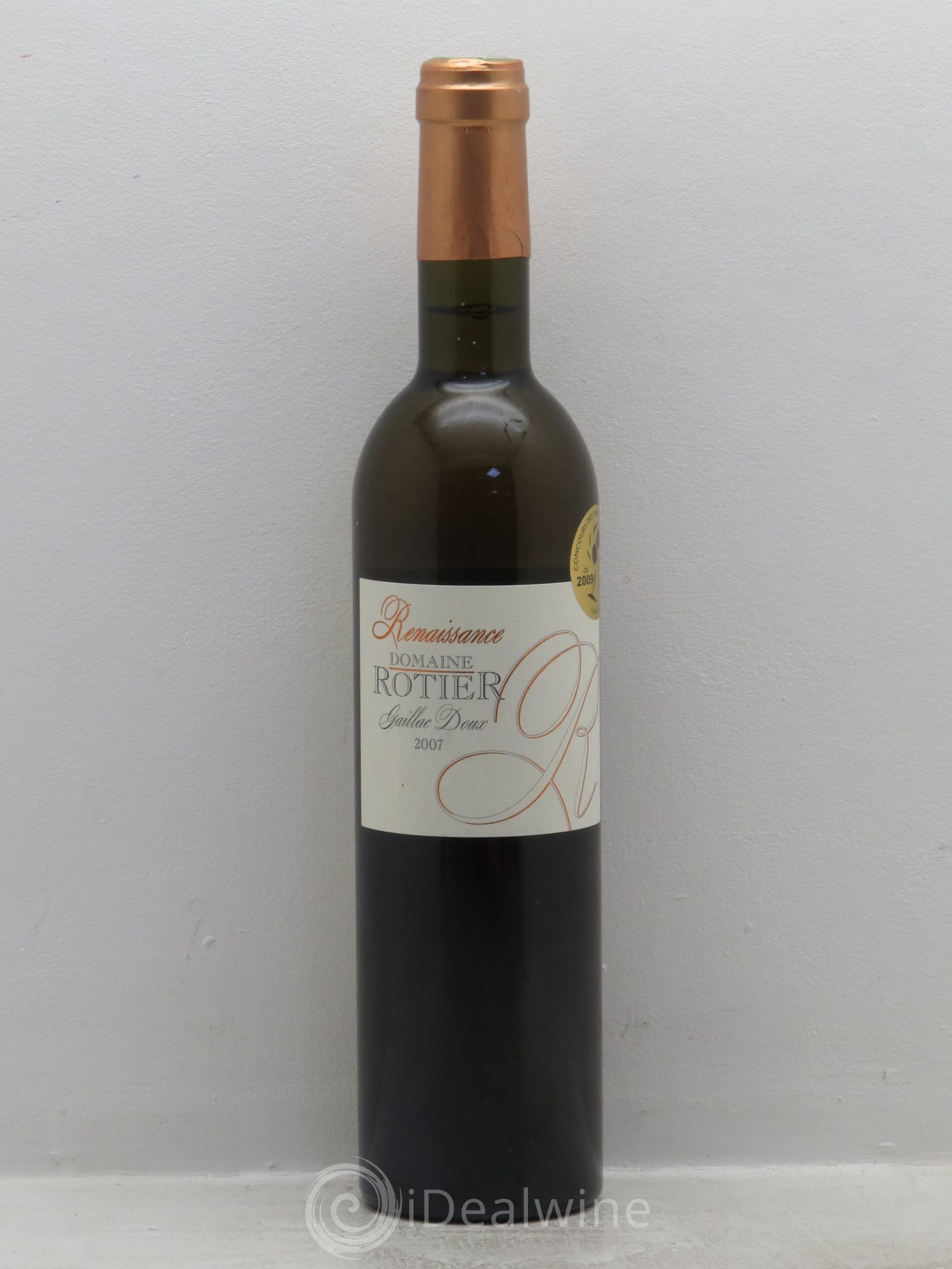 Sud-Ouest Gaillac Renaissance doux Domaine Rotier 2007 - Posten von 1 Flasche - 0