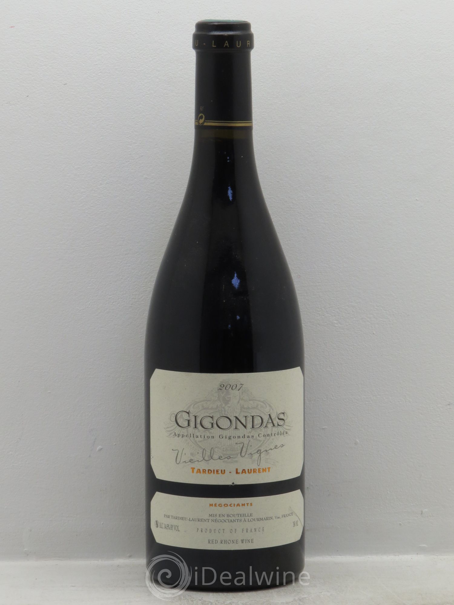 Gigondas Vieilles vignes 2007 - Lot de 1 bouteille - 0