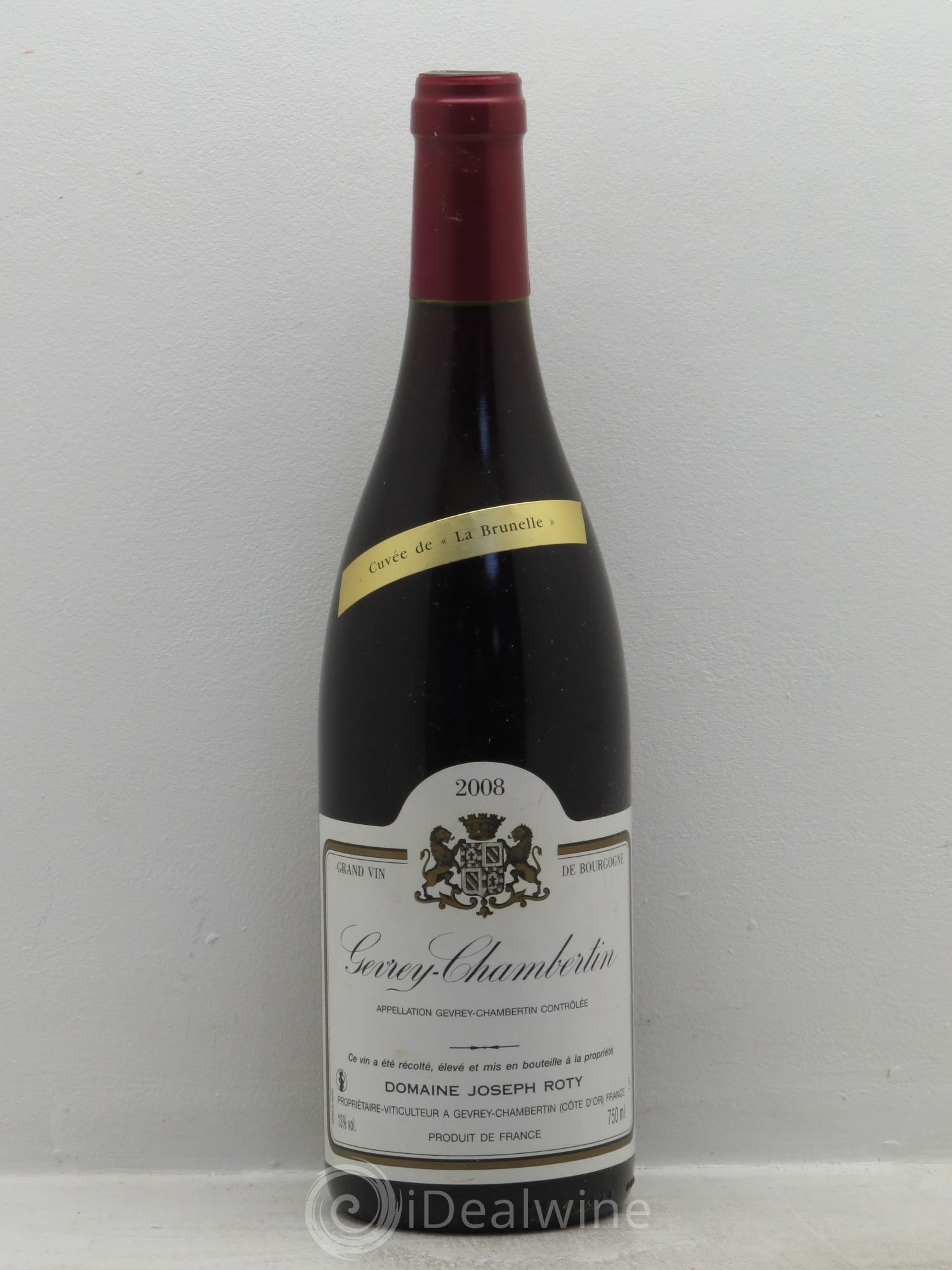 Gevrey-Chambertin 1er Cru Cuvée de la Brunelle 2008 - Posten von 1 Flasche - 0