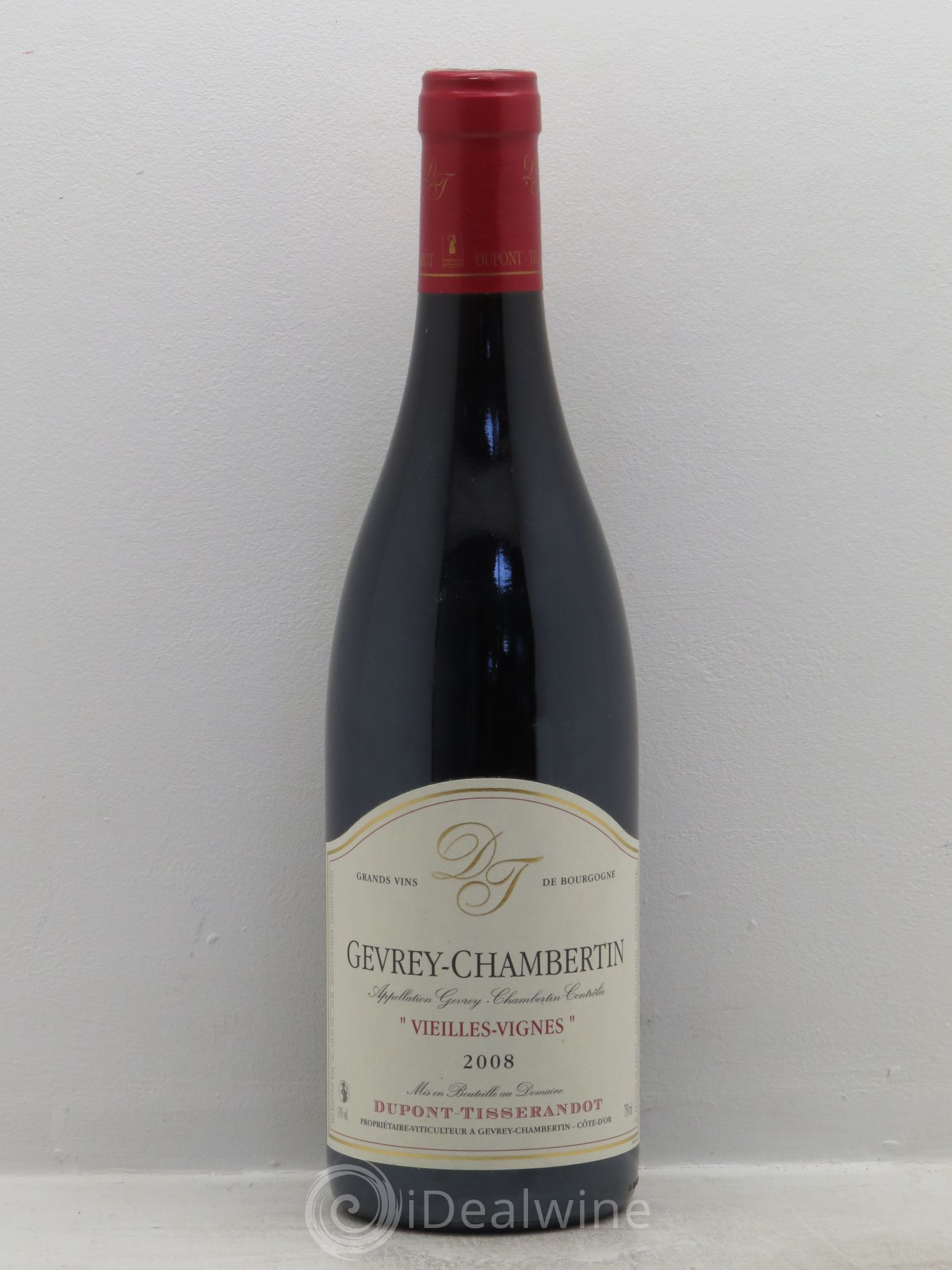 Gevrey-Chambertin Dupont-Tisserandot (Domaine) Vieilles vignes 2008 - Lot de 1 bouteille - 0