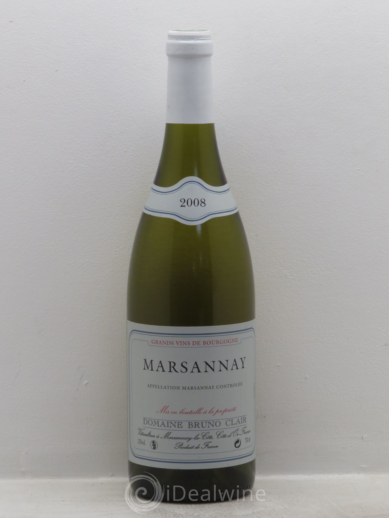 Marsannay Bruno Clair (Domaine) 2008 - Lot de 1 bouteille - 0