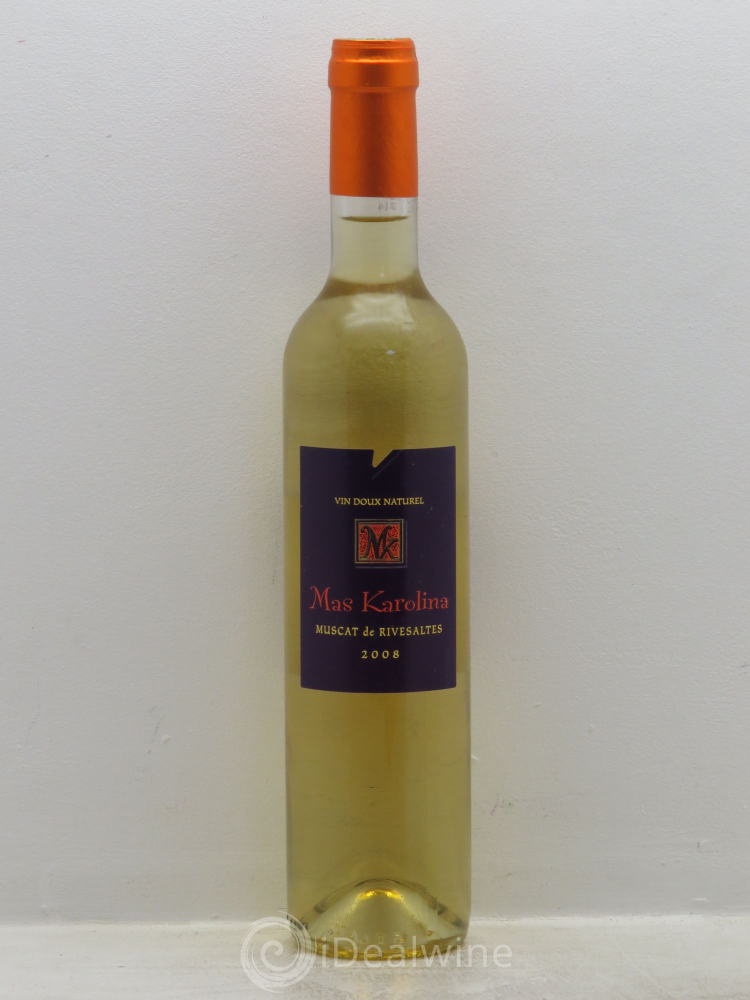 Muscat de Rivesaltes Mas Karolina 50cl 2008 - Posten von 1 Flasche - 0
