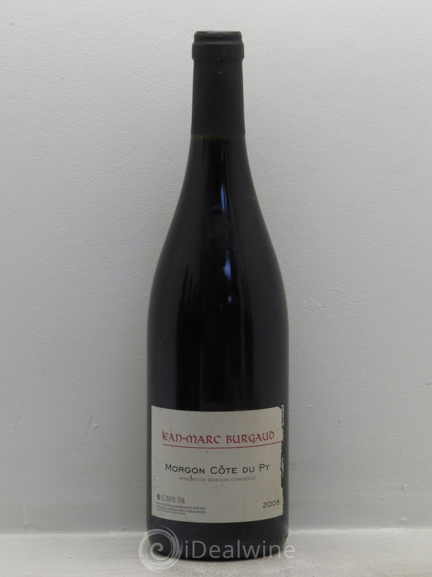 Morgon Côte du Py Jean-Marc Burgaud (Domaine) 2008 - Lot de 1 bouteille - 0