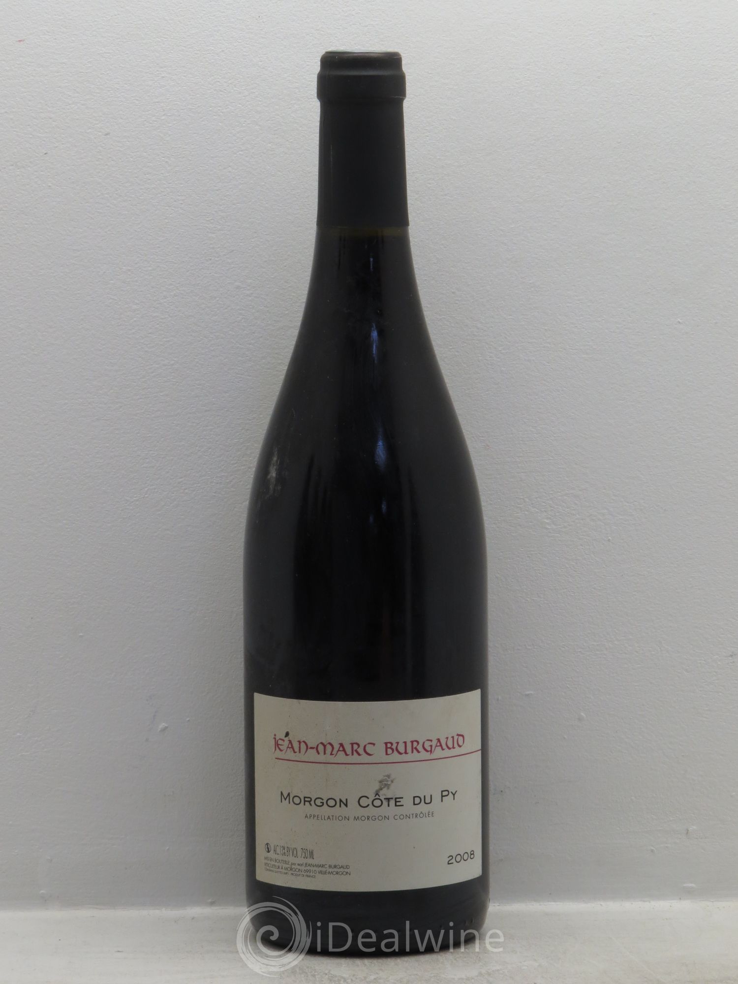 Morgon Côte du Py Jean-Marc Burgaud (Domaine) 2008 - Lot de 1 bouteille - 0