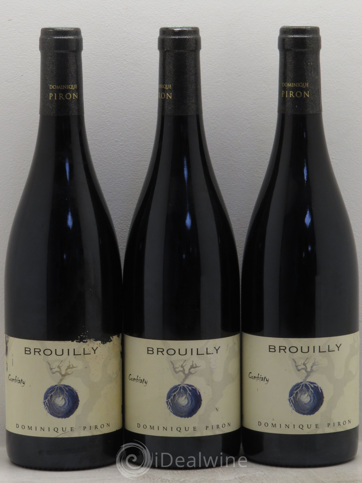 Brouilly "Combiaty" Dominique Piron 2009 - Posten von 3 Flaschen - 0