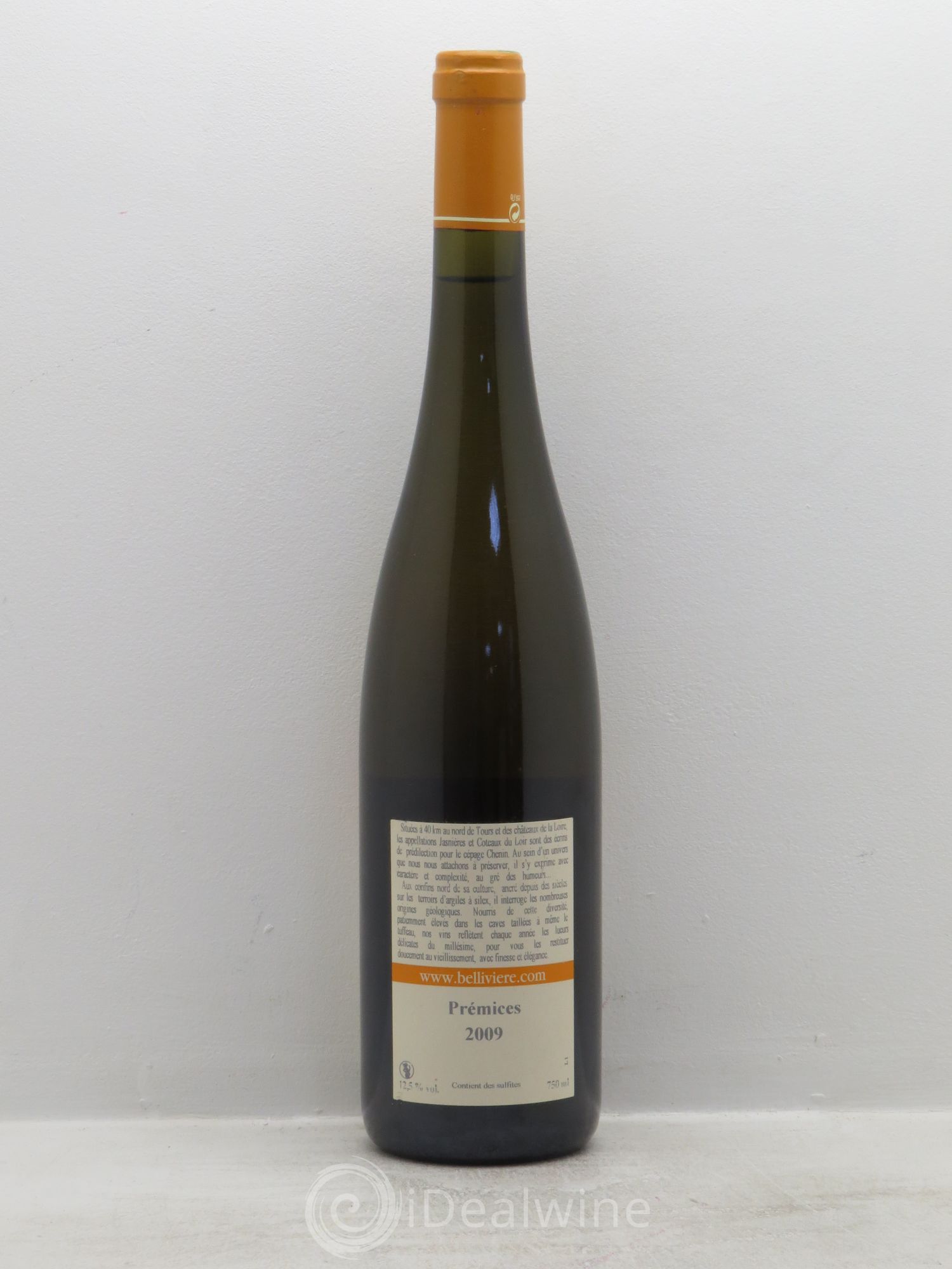 Jasnières "Prémices" Domaine de Bellivière 2009 - Posten von 1 Flasche - 1