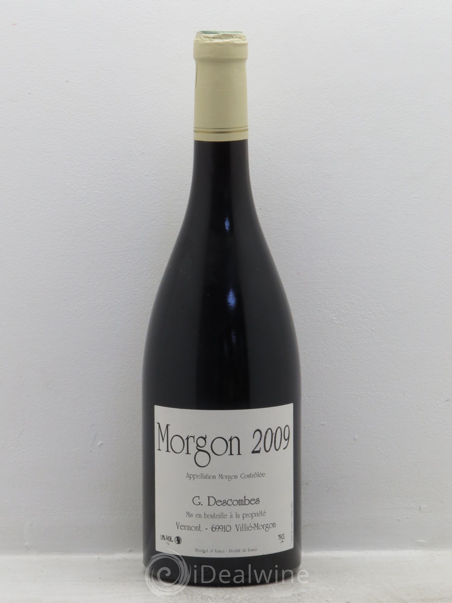 Morgon Georges Descombes (Domaine) 2009 - Lot de 1 bouteille - 0