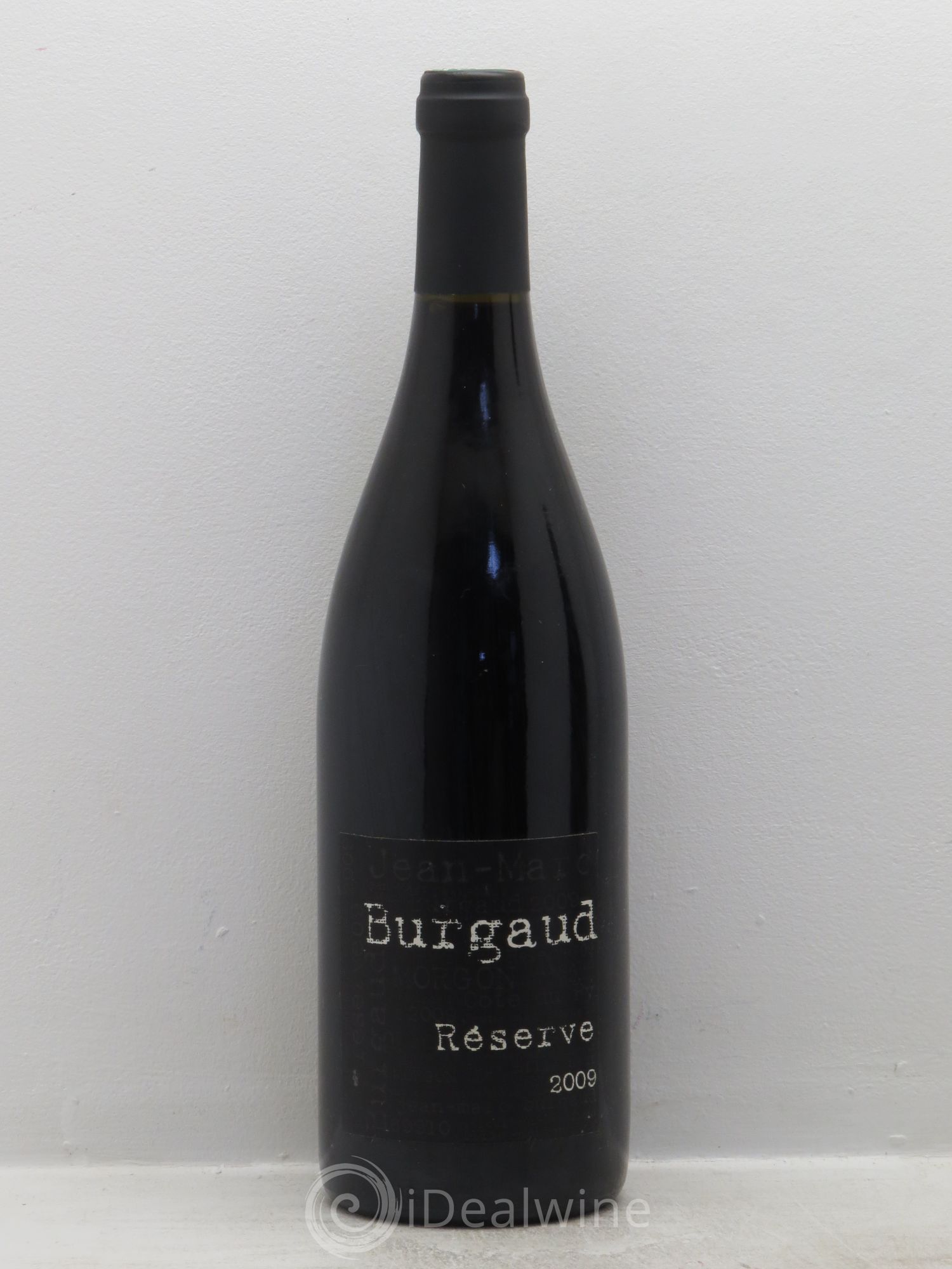 Morgon Réserve Jean-Marc Burgaud (Domaine) 2009 - Lot de 1 bouteille - 0