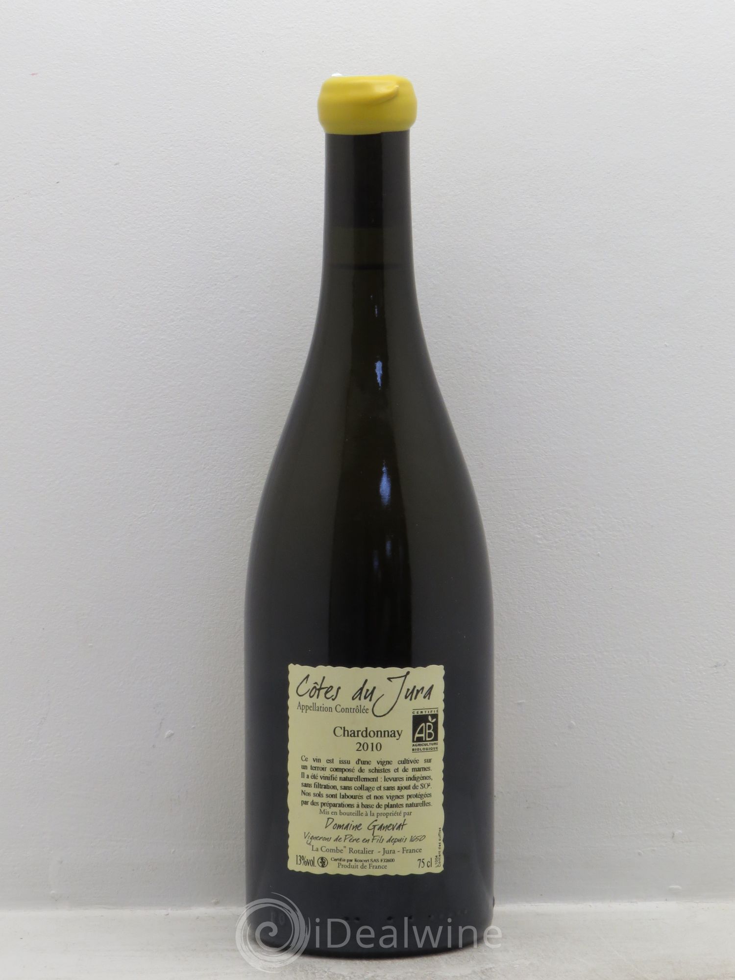 Divers Grusse en Billat Chardonnay Ganevat 2010 - Posten von 1 Flasche - 1