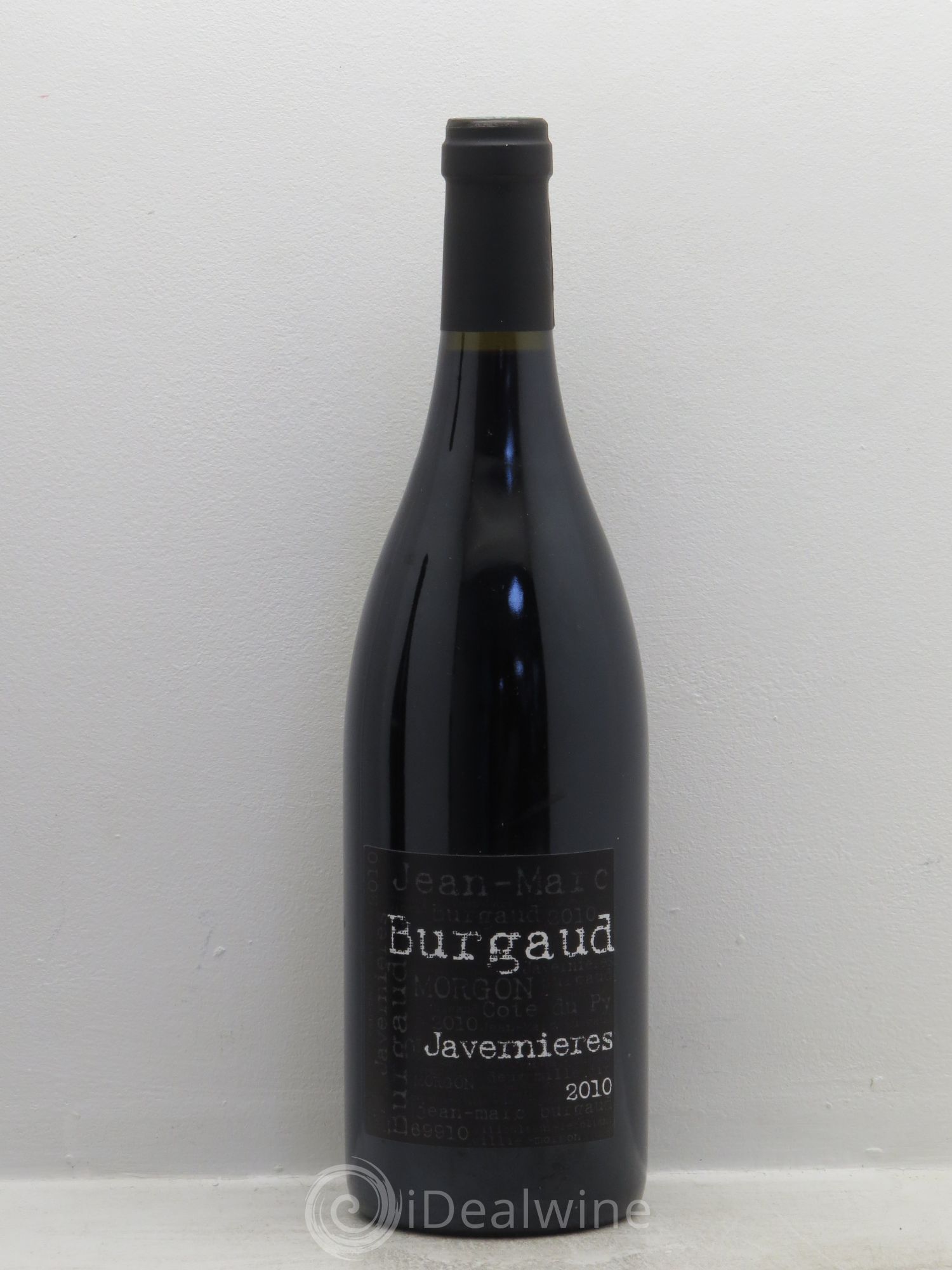 Morgon Javernières Jean-Marc Burgaud (Domaine) 2010 - Lot de 1 bouteille - 0