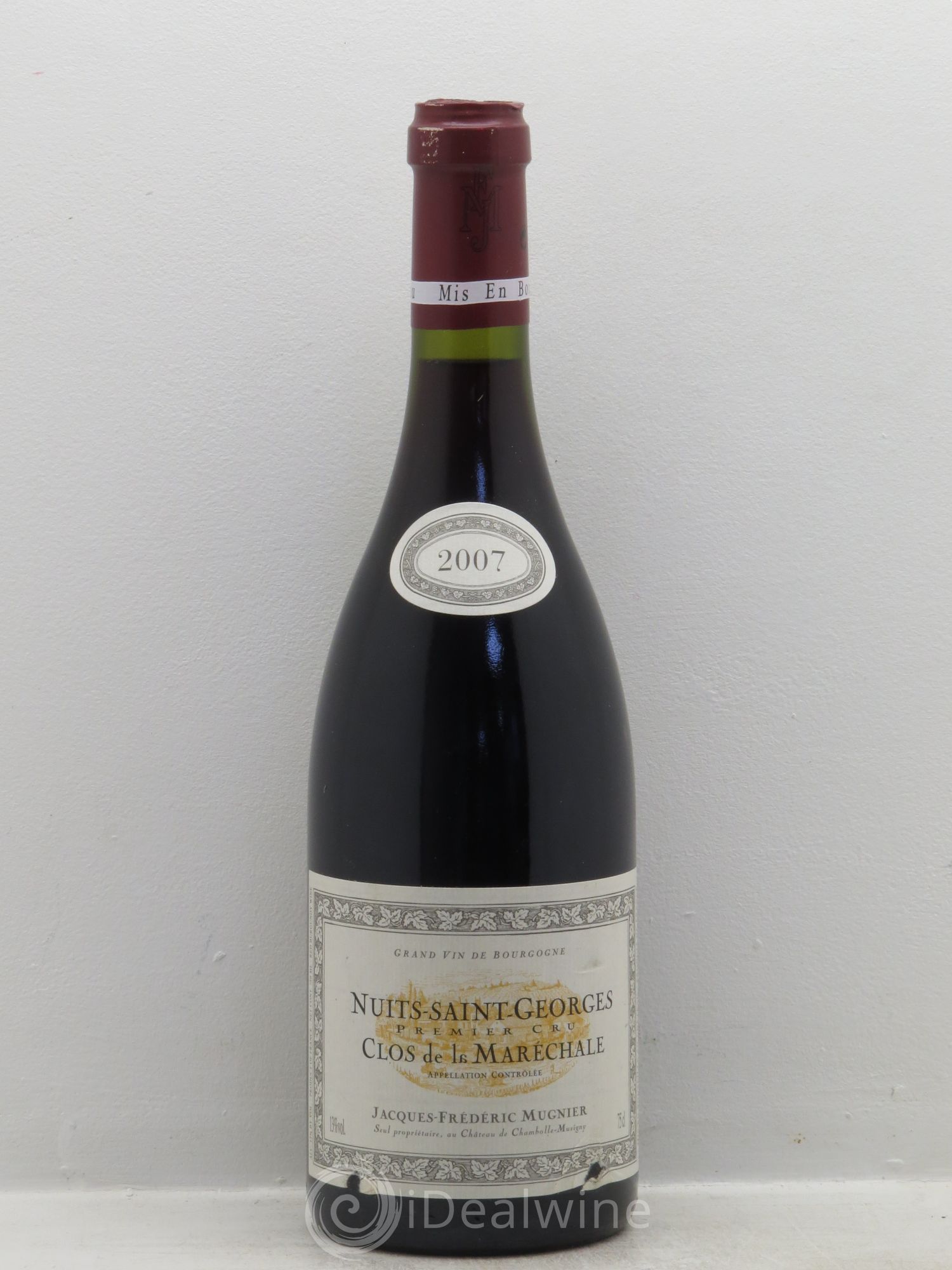 Nuits-Saint-Georges 1er Cru Clos de La Maréchale Jacques-Frédéric Mugnier 2007 - Lot de 1 bouteille - 0