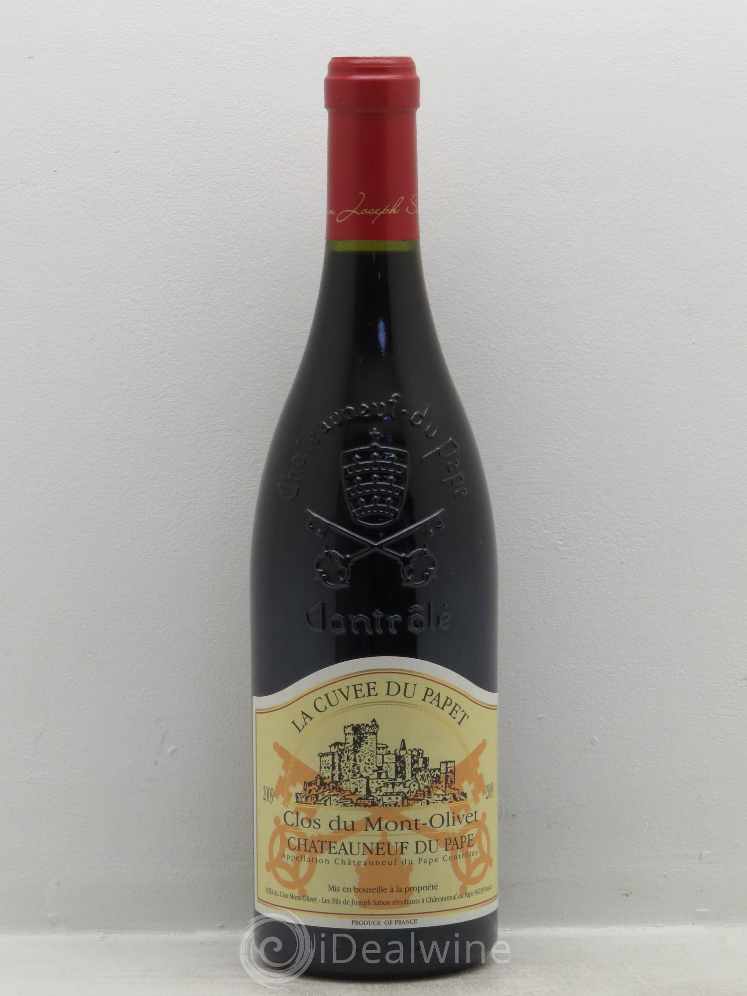 Châteauneuf-du-Pape Cuvée du Papet Clos du Mont-Olivet 2009 - Lot de 1 bouteille - 0