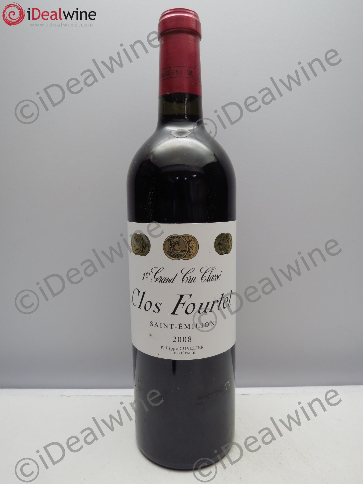 Clos Fourtet 1er Grand Cru Classé B 2008 - Lot de 1 bouteille - 0