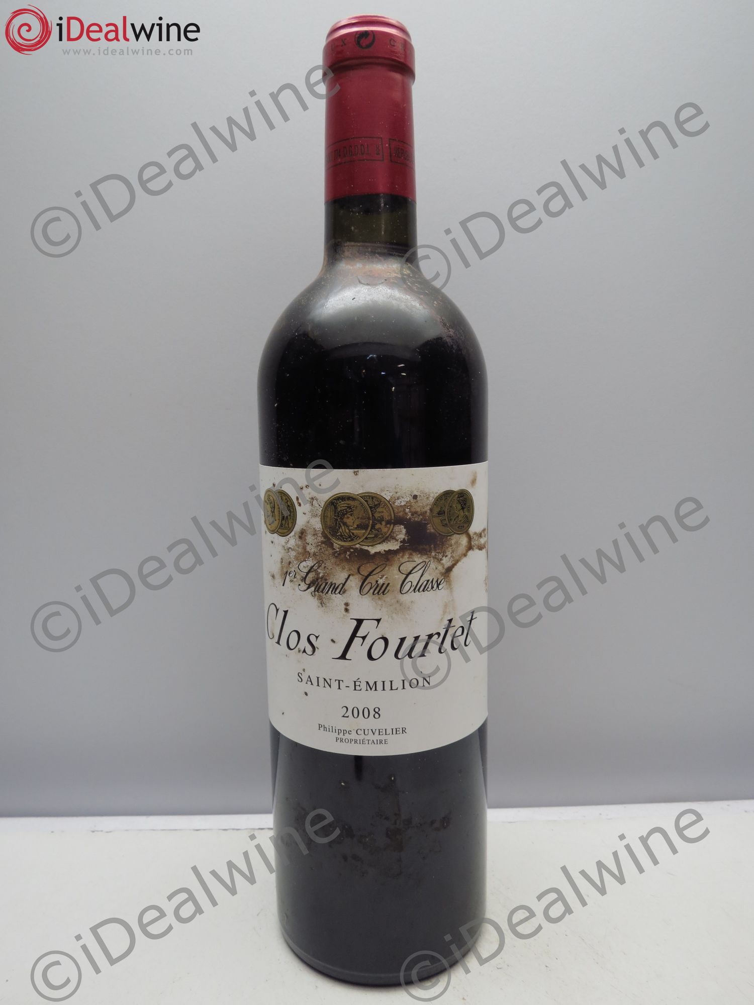 Clos Fourtet 1er Grand Cru Classé B 2008 - Lot de 1 bouteille - 0
