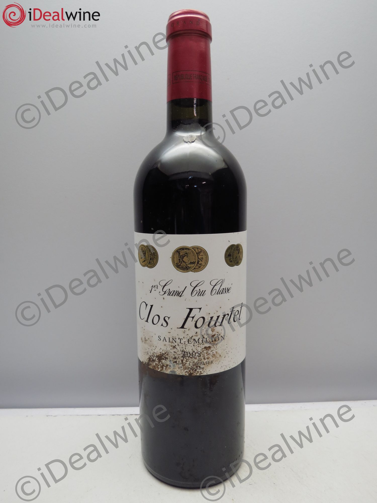 Clos Fourtet 1er Grand Cru Classé B 2008 - Lot de 1 bouteille - 0
